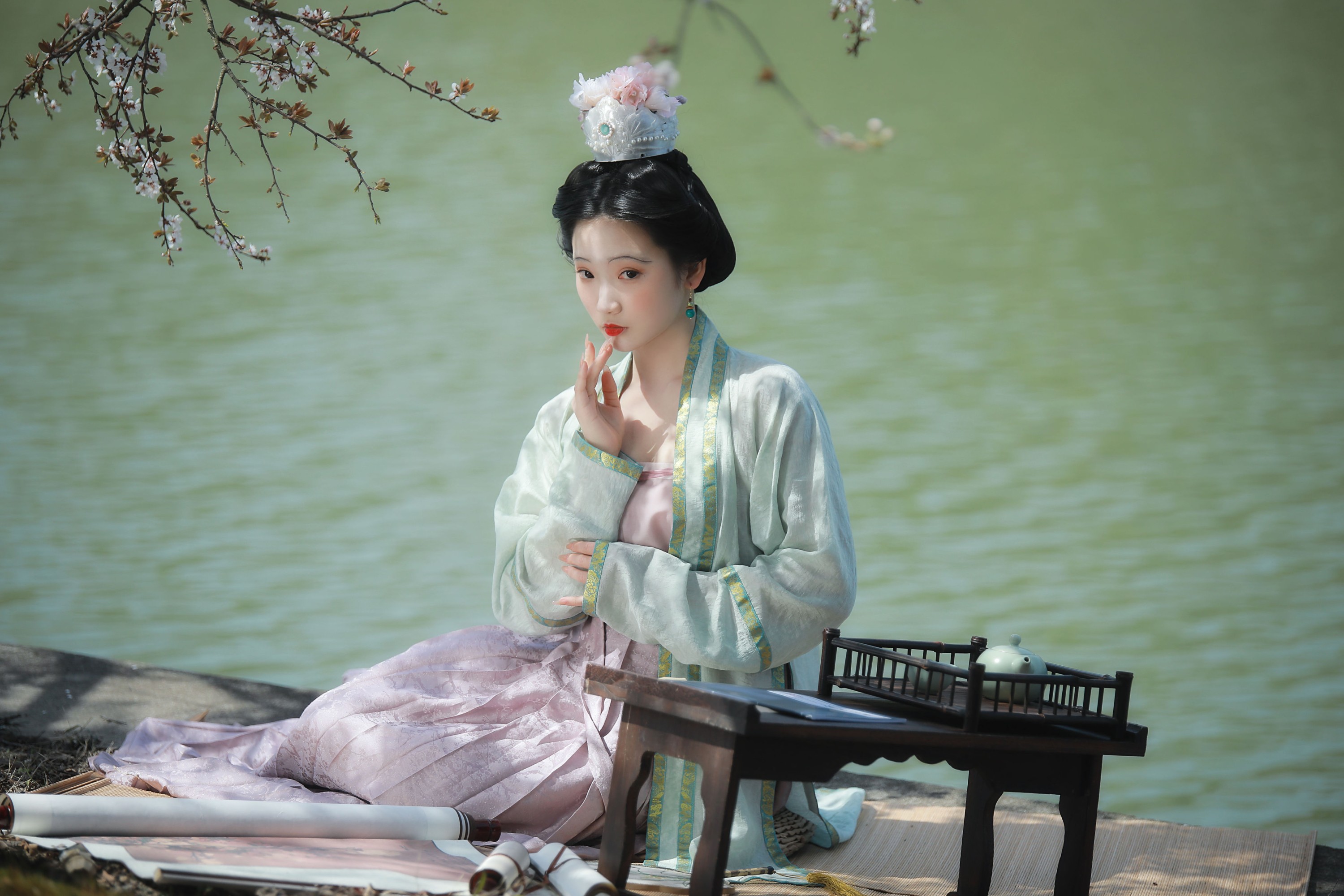 椿鱼 – 《紫叶李》[31P]