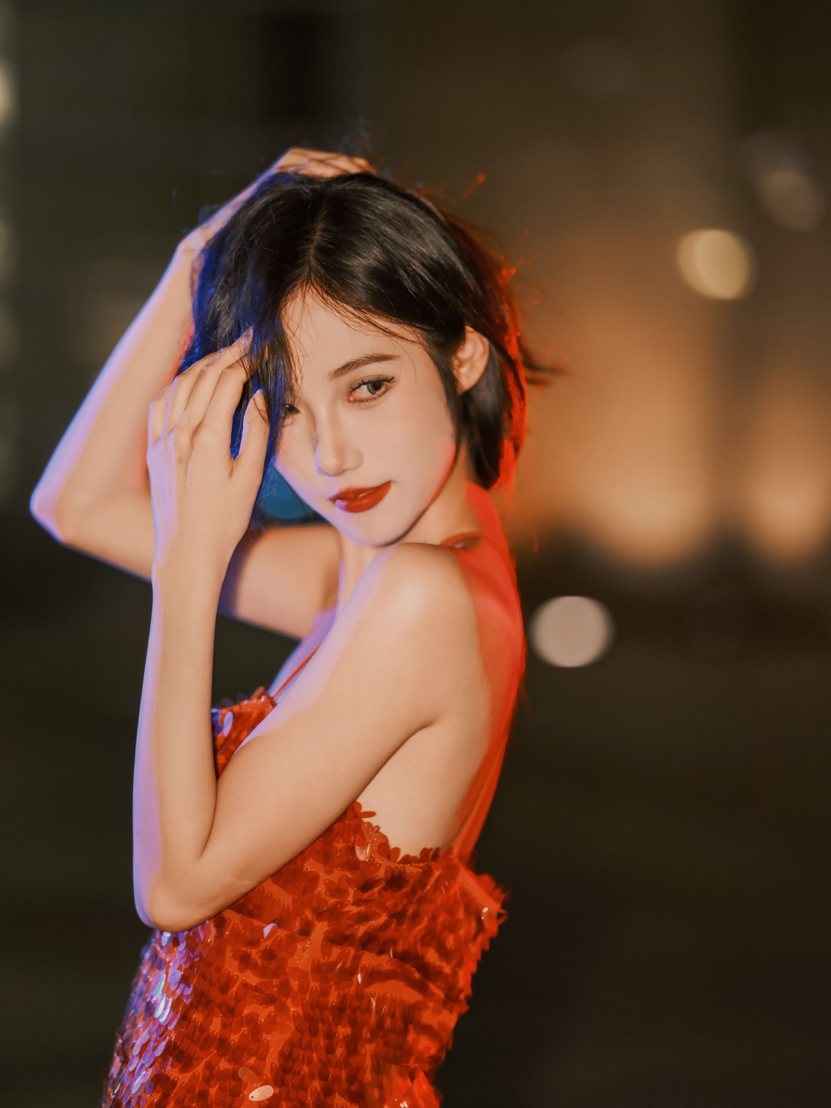 o1ne万 – 《夜色中的绮梦》[29P]