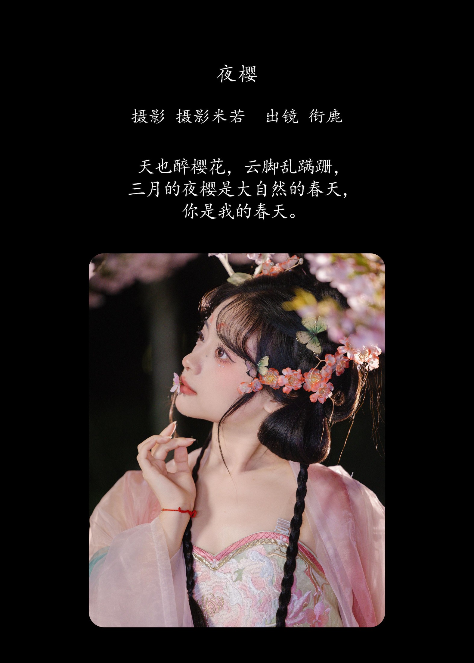 衔鹿 – 《夜樱》[22P]