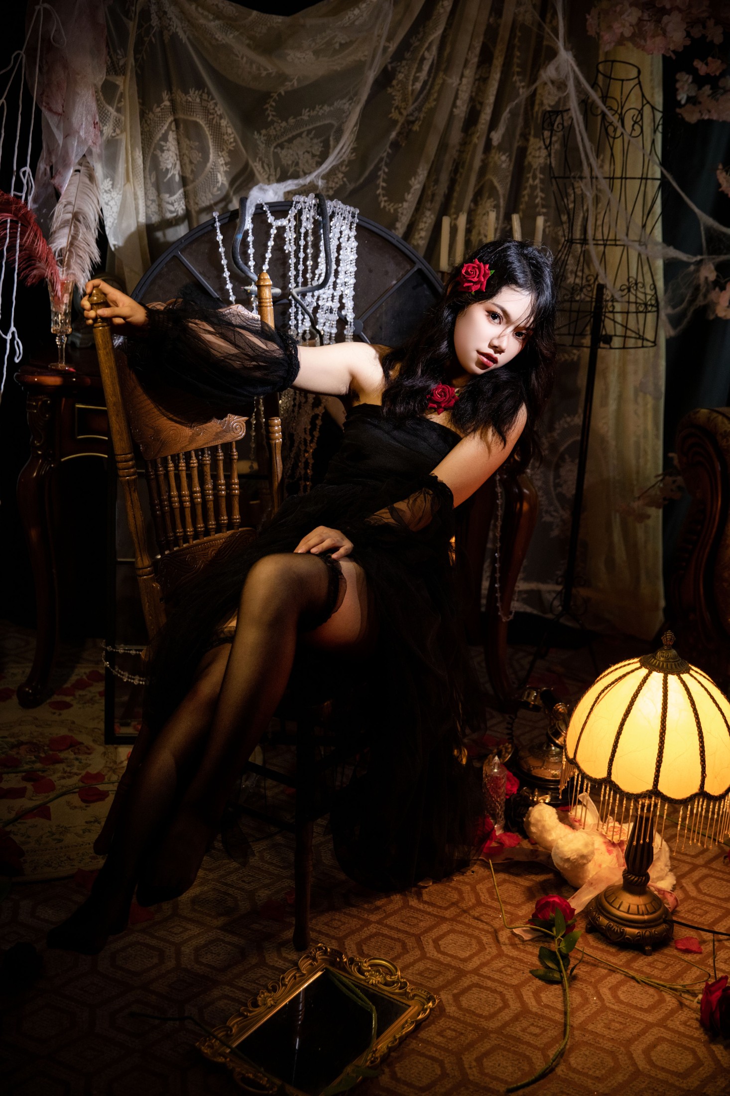 婉仪 – 《玫瑰女郎》[22P]