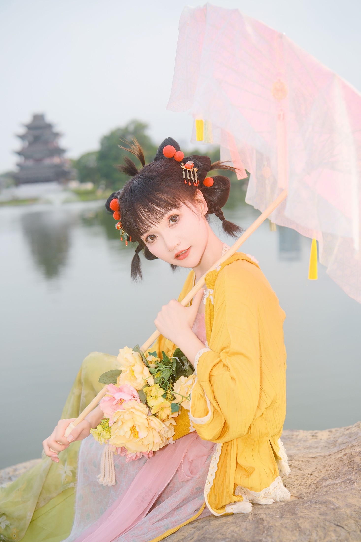 小熊焚香 – 《古时梦》[22P]