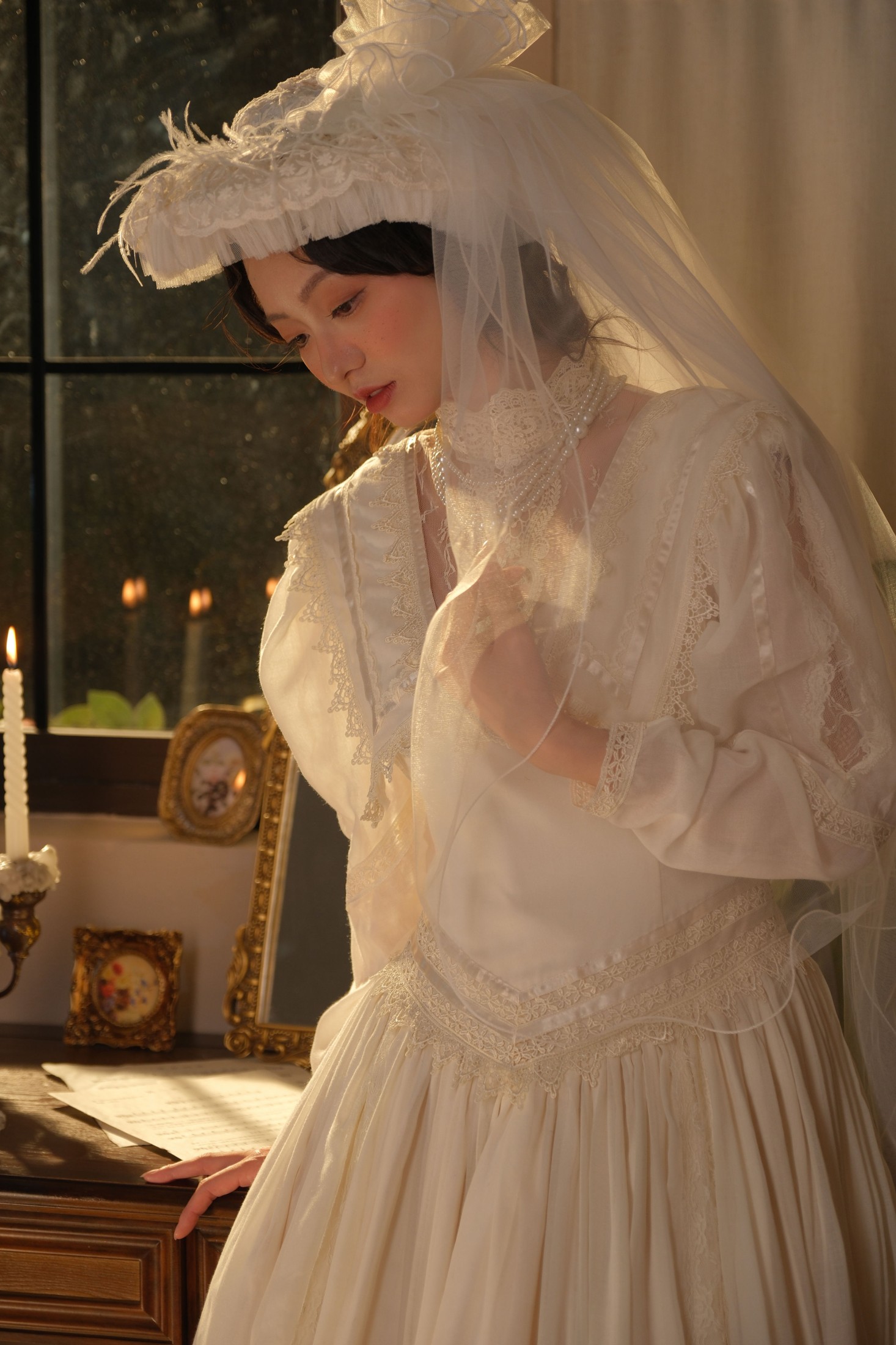 小羊爱干饭 – 《美人》[22P]