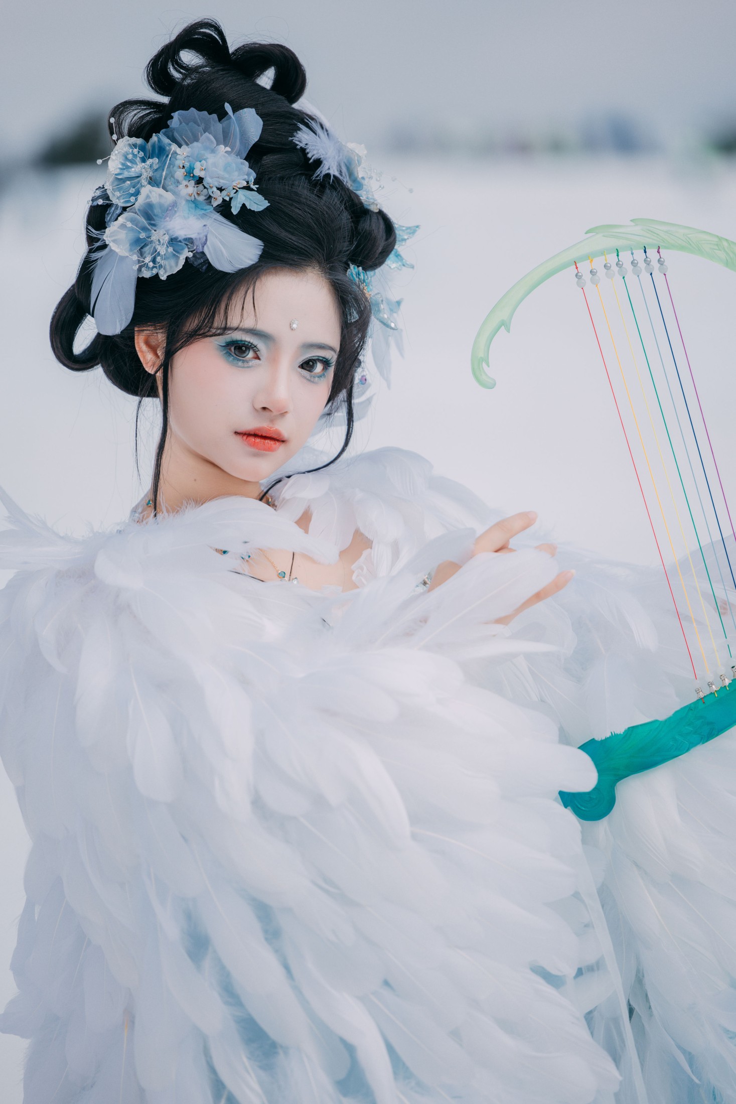 衔鹿 – 《雪中鹤》[22P]