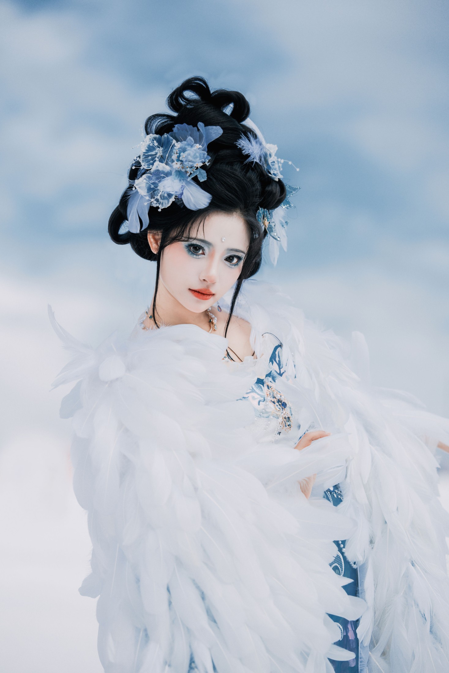 衔鹿 – 《雪中鹤》[22P]