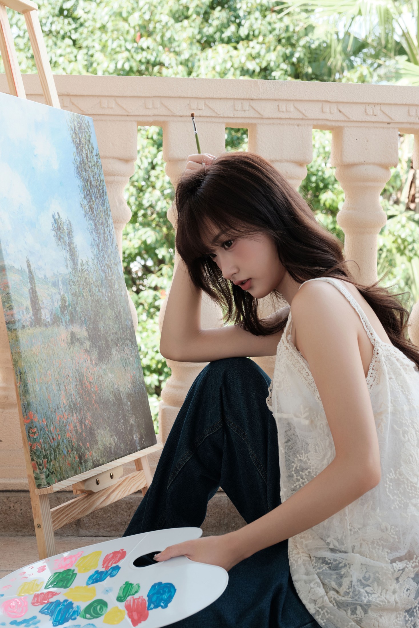 陈年小九 – 《自己的画板》[34P]