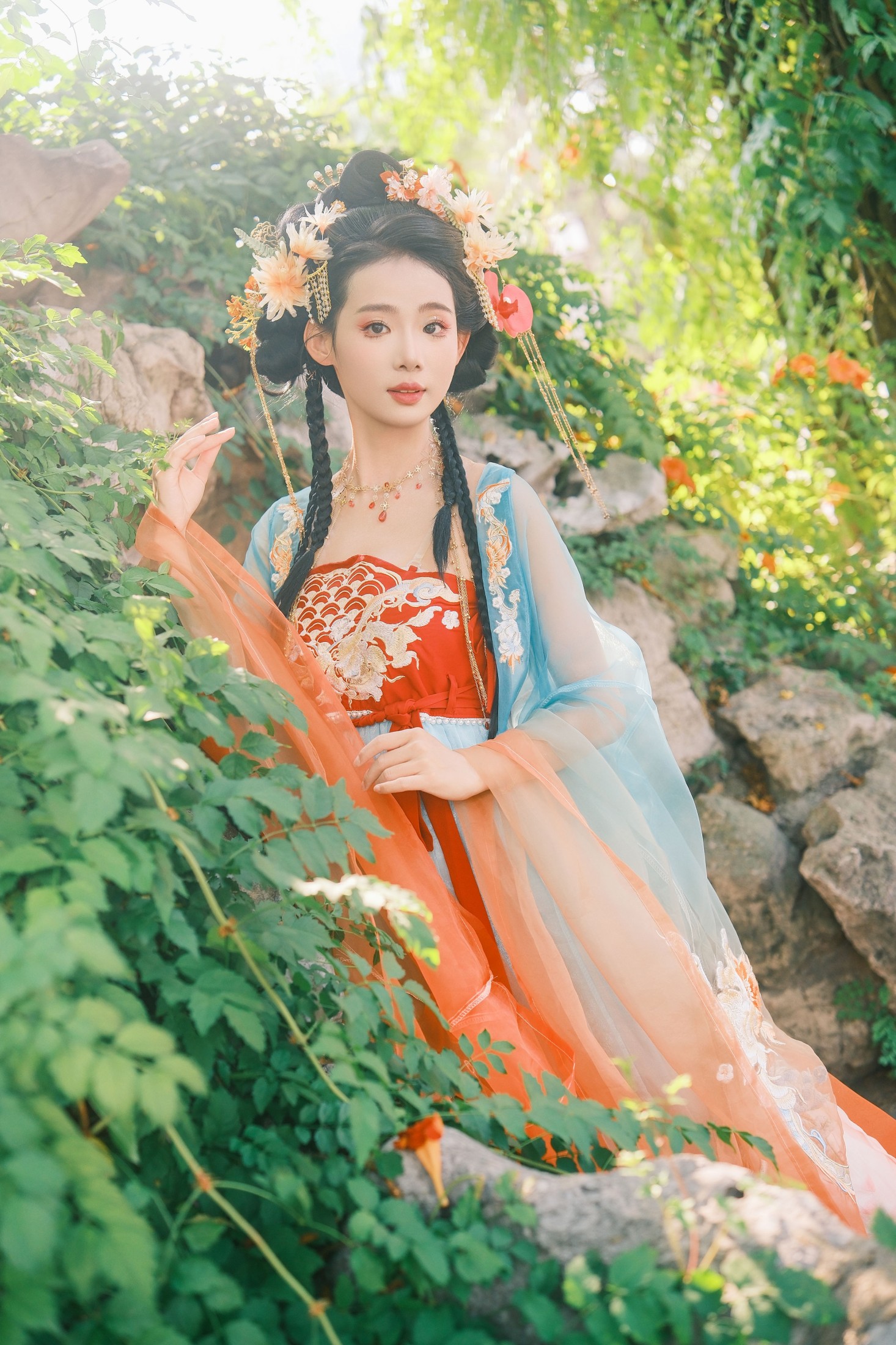 雯雯 – 《锦鲤翩跹》[22P]