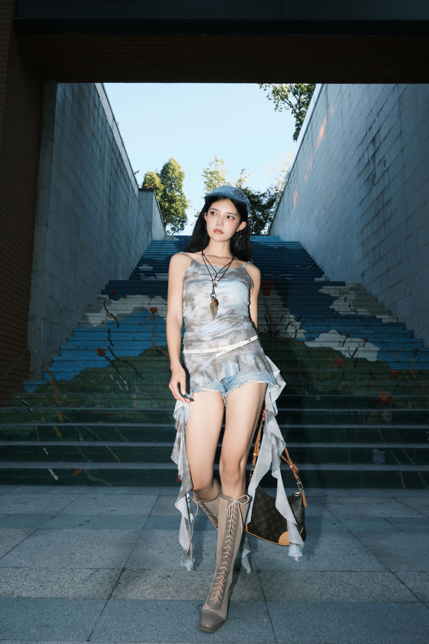 多米Domy – 《鱼眼街拍》[29P]