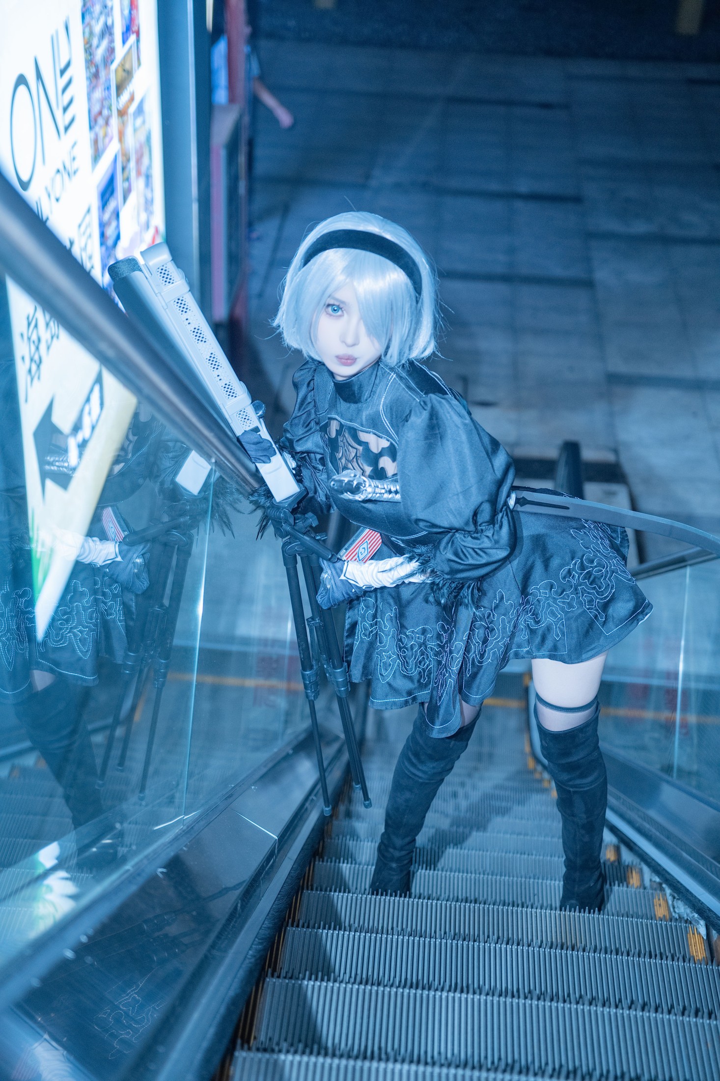 穆夏夏夏 – 《COS机械纪元2B》[23P]