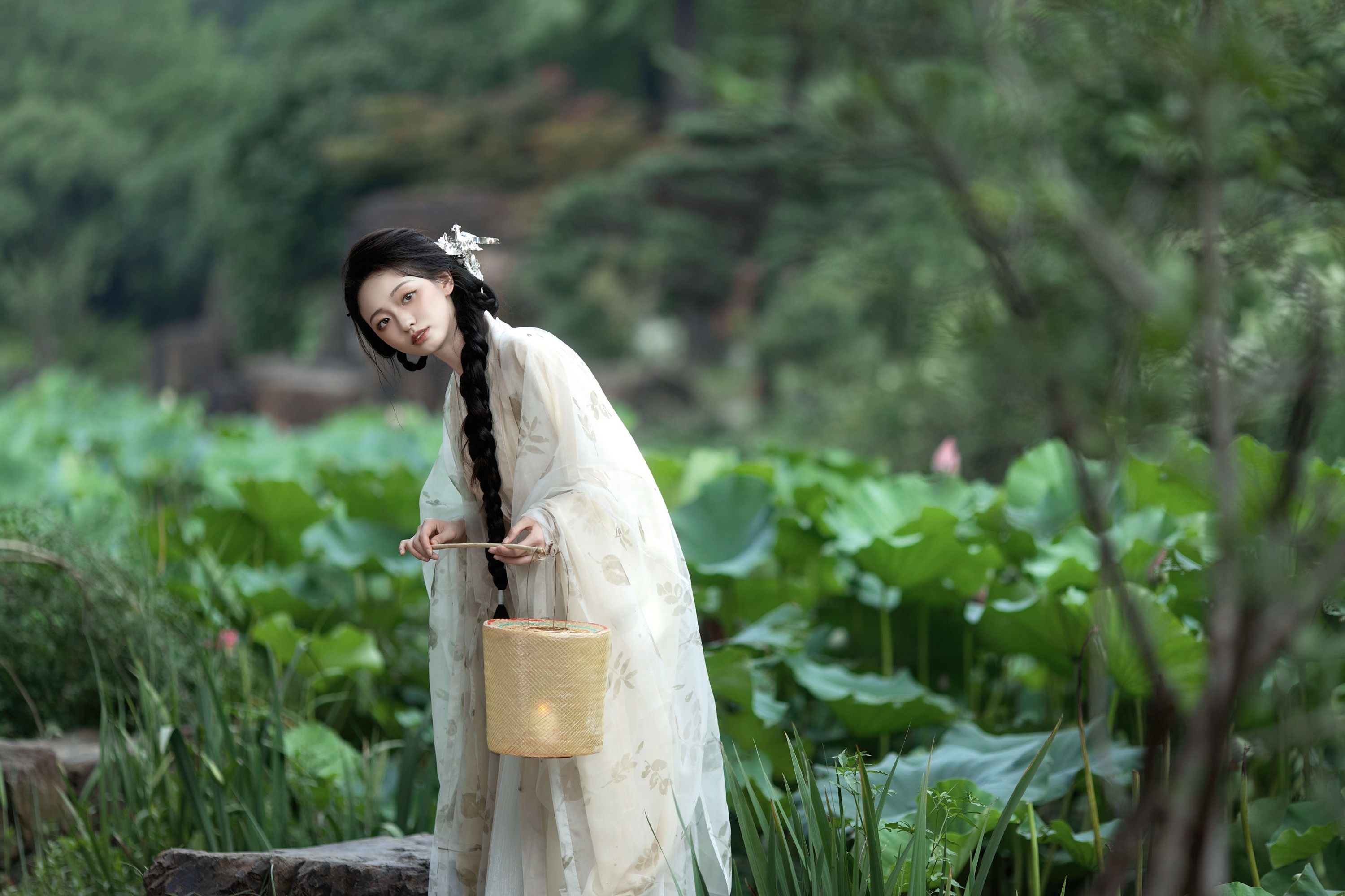 小羊爱干饭 – 《荷》[27P]