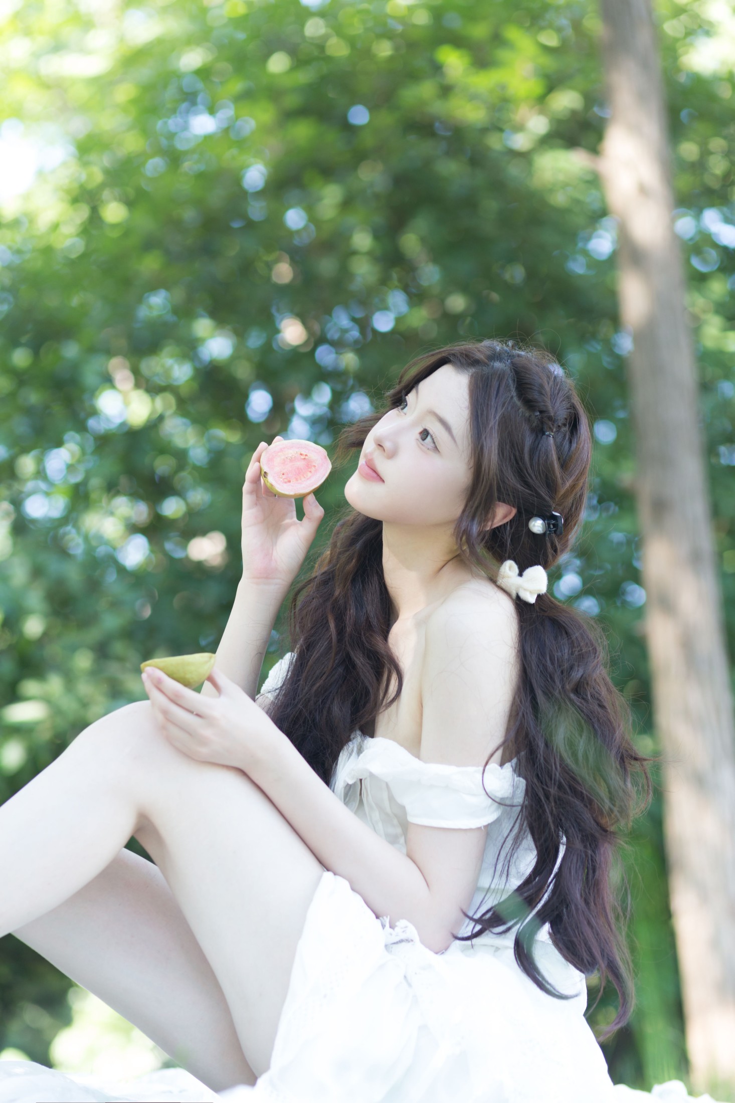 半口小蛋挞 – 《夏天与芭乐》[27P]