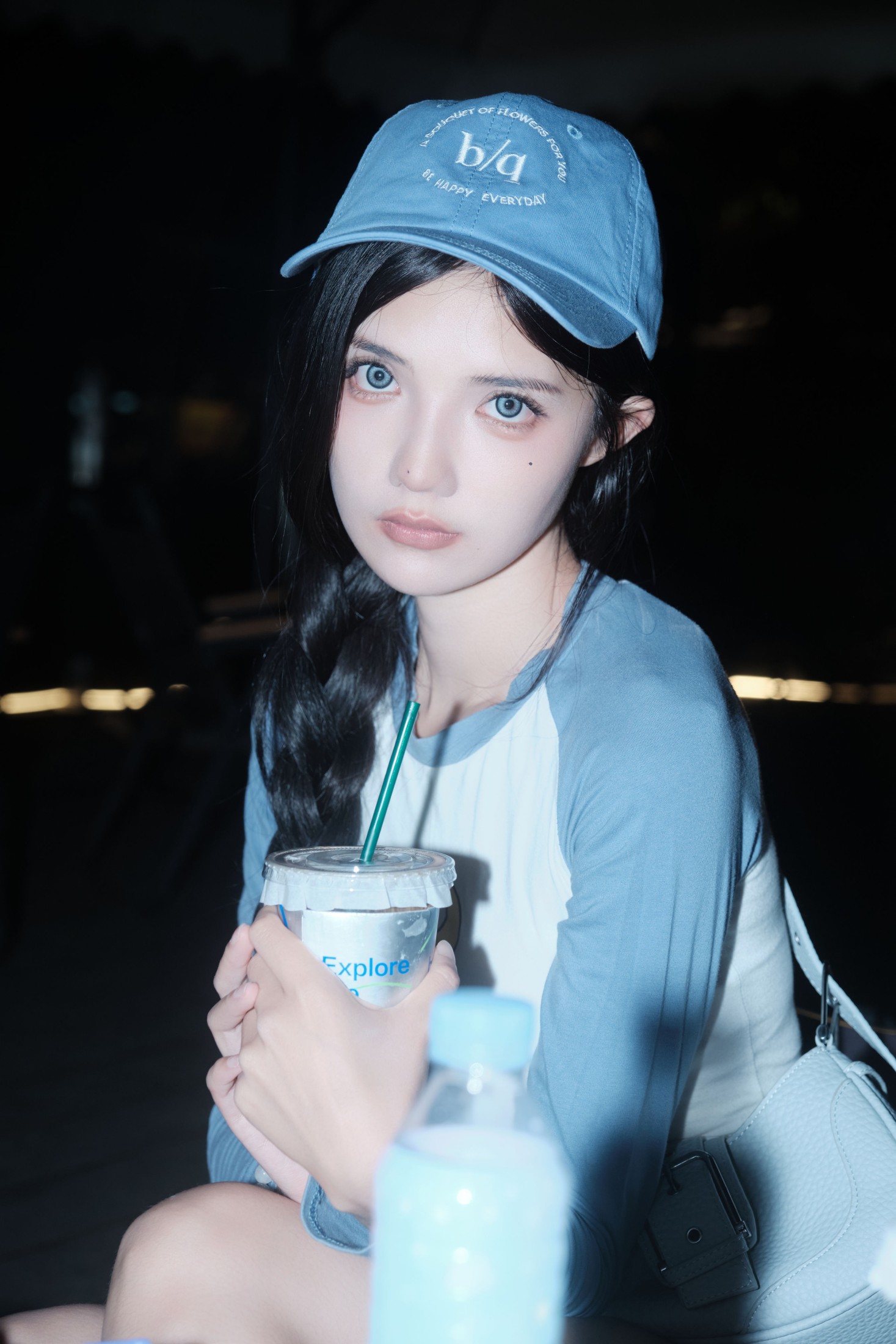 多米Domy – 《蓝色梦晚》[26P]