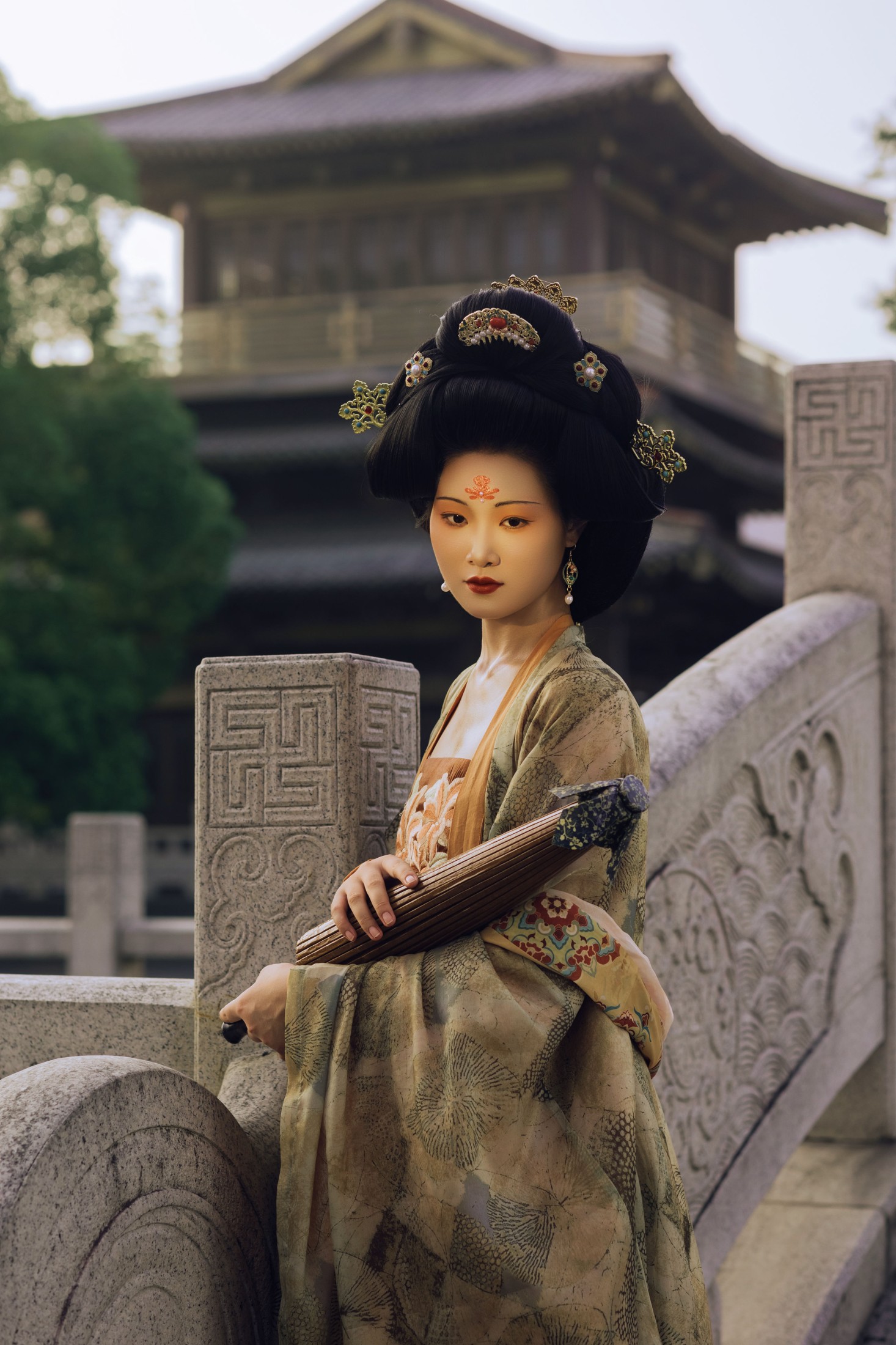 是霜泠吖 – 《秋谒古寺》[29P]