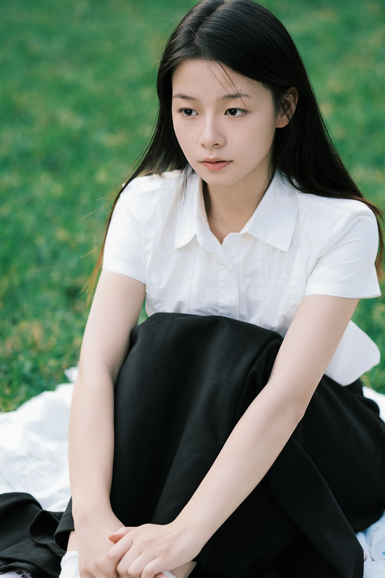 蝴蝶妹妹 – 《夏日草坪》[24P]