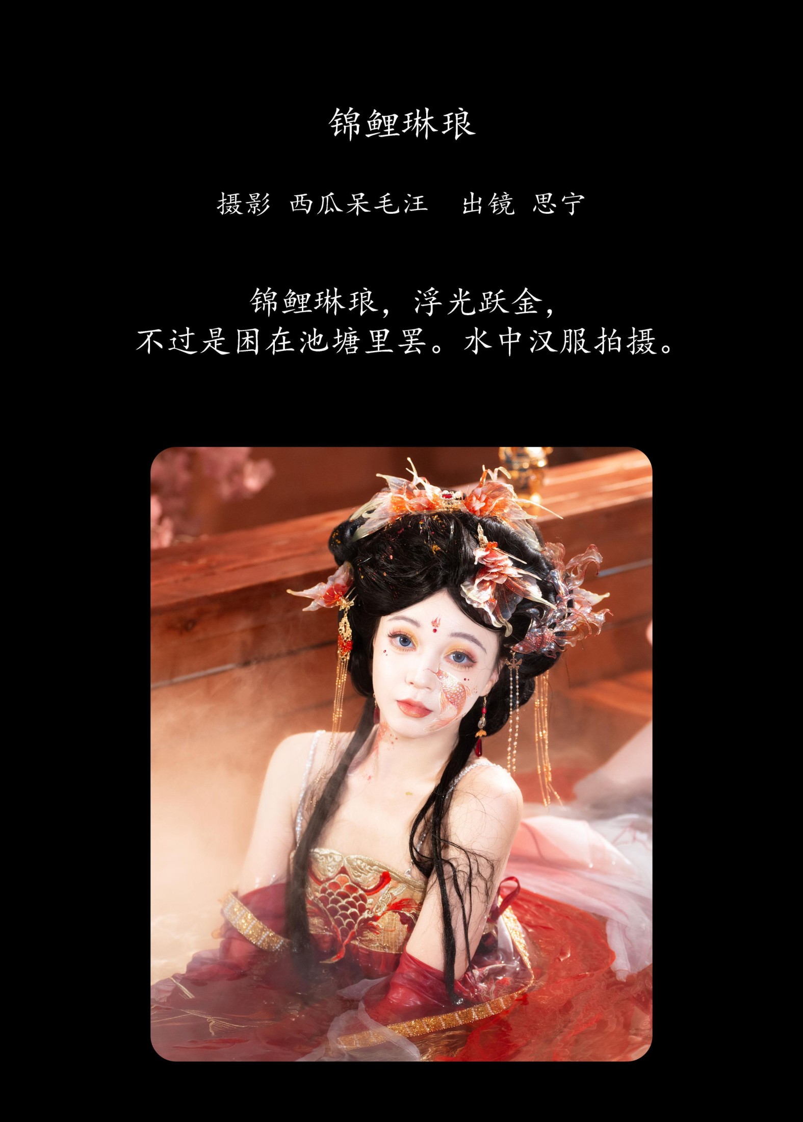 Disexi思宁 – 《锦鲤琳琅》[39P]