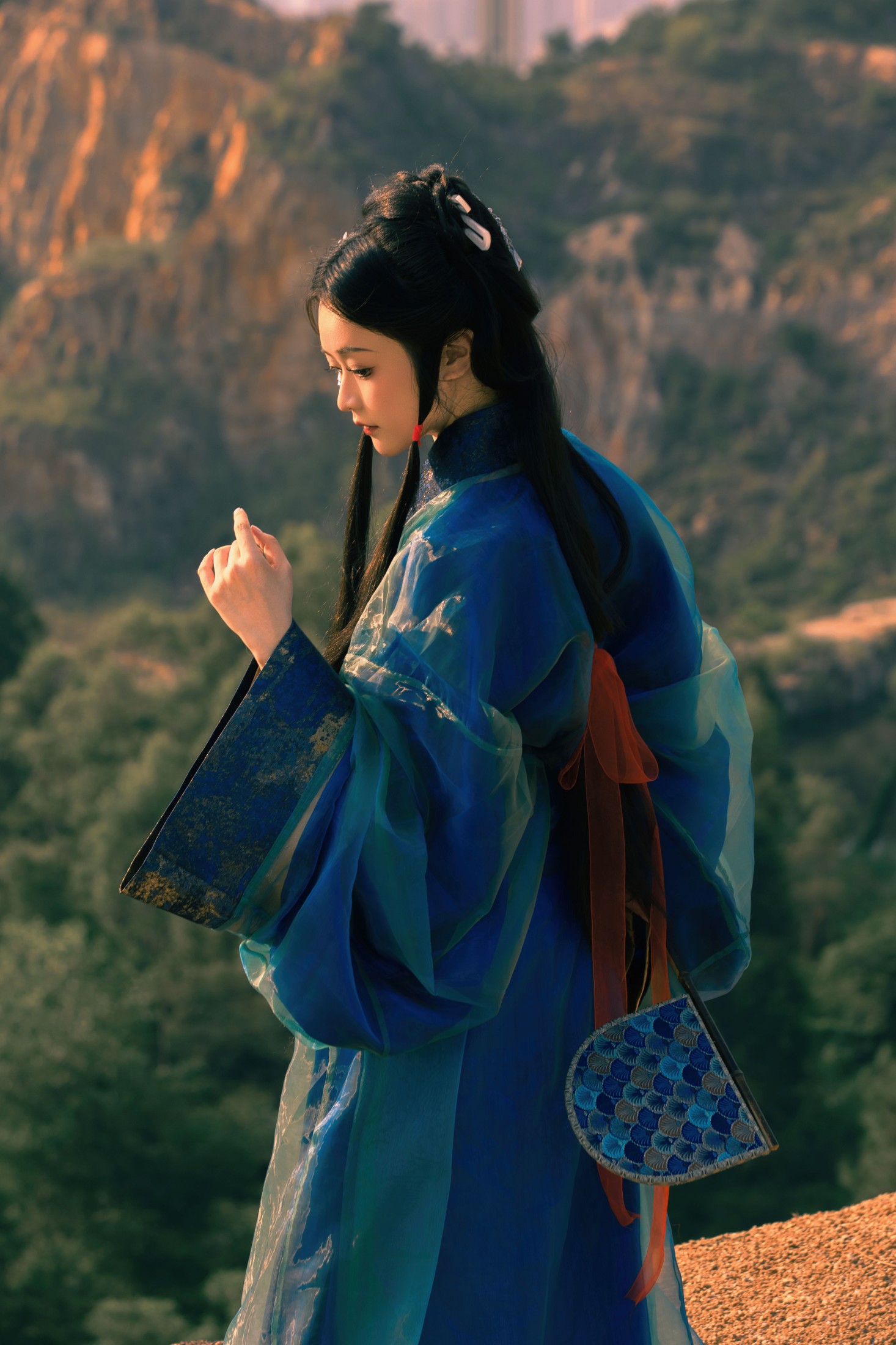 神赐杏杏 – 《远山行》[27P]