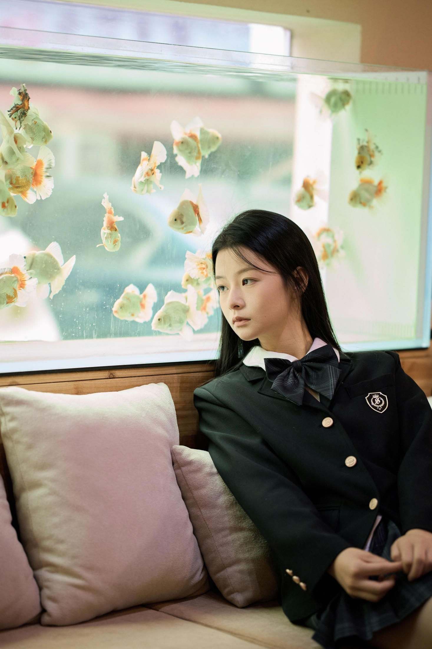 蝴蝶妹妹 – 《jk奶茶店》[22P]