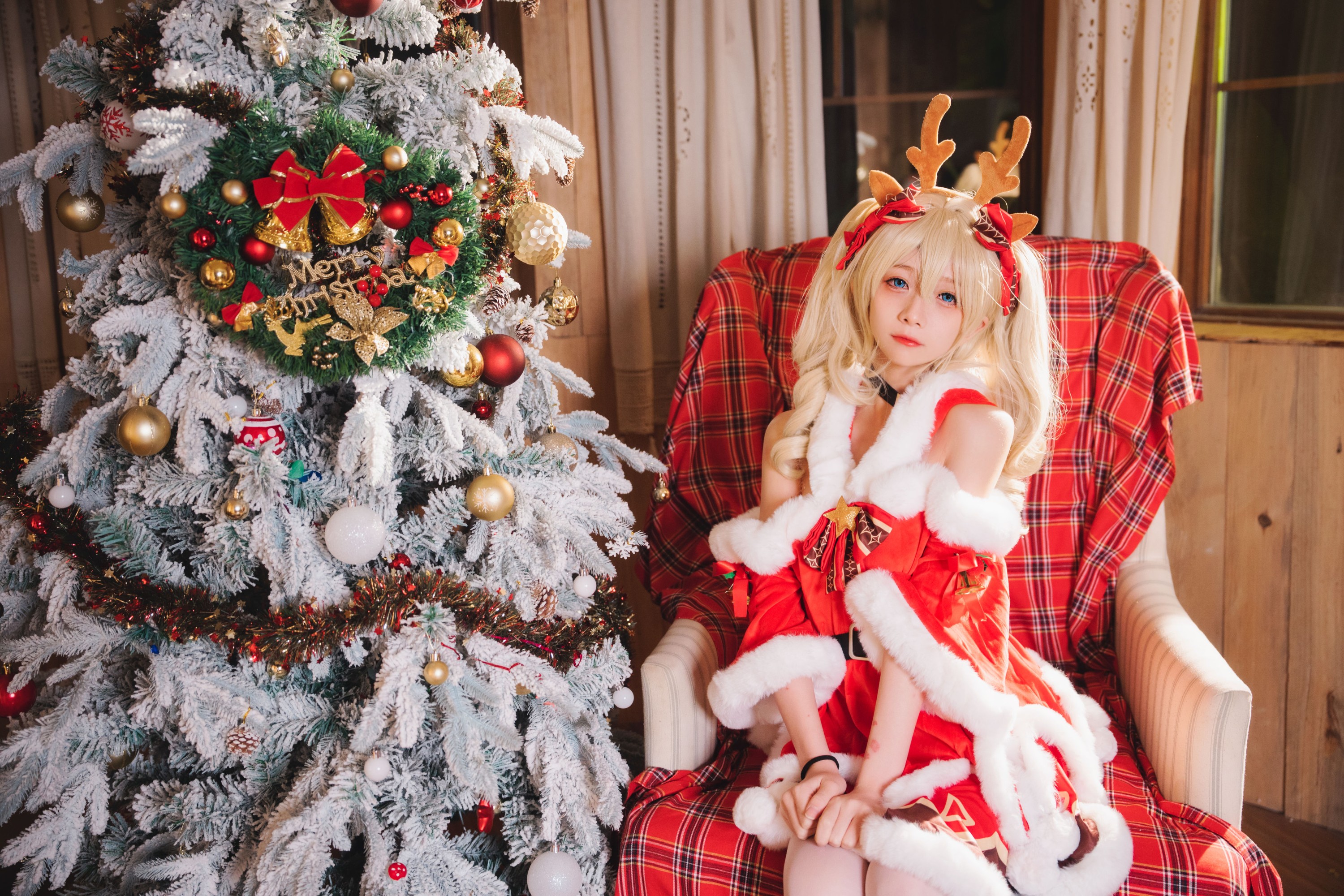 琴玖久 – 《芭芭拉圣诞》[25P]