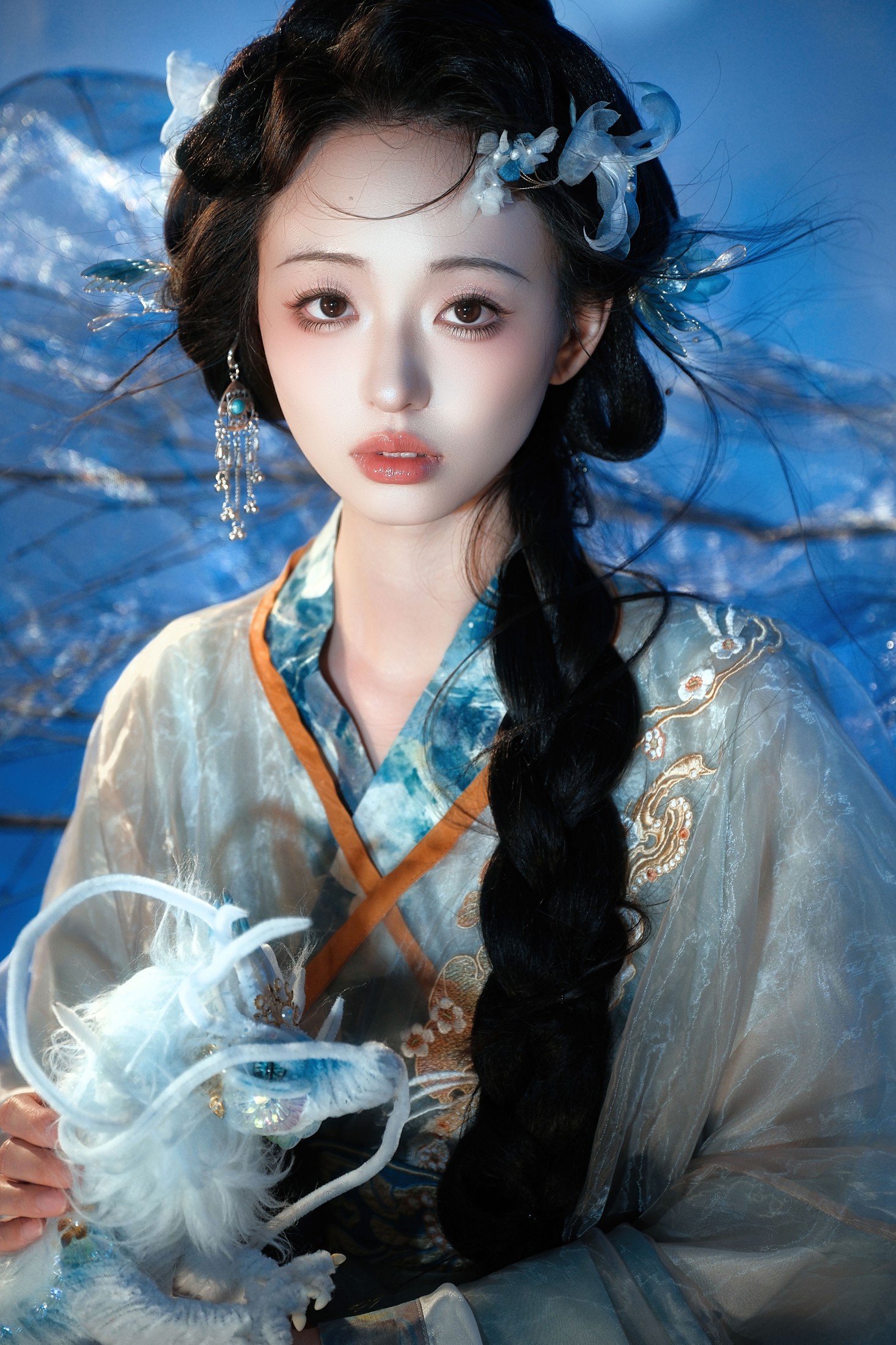 小羊爱干饭 – 《蓝龙》[22P]