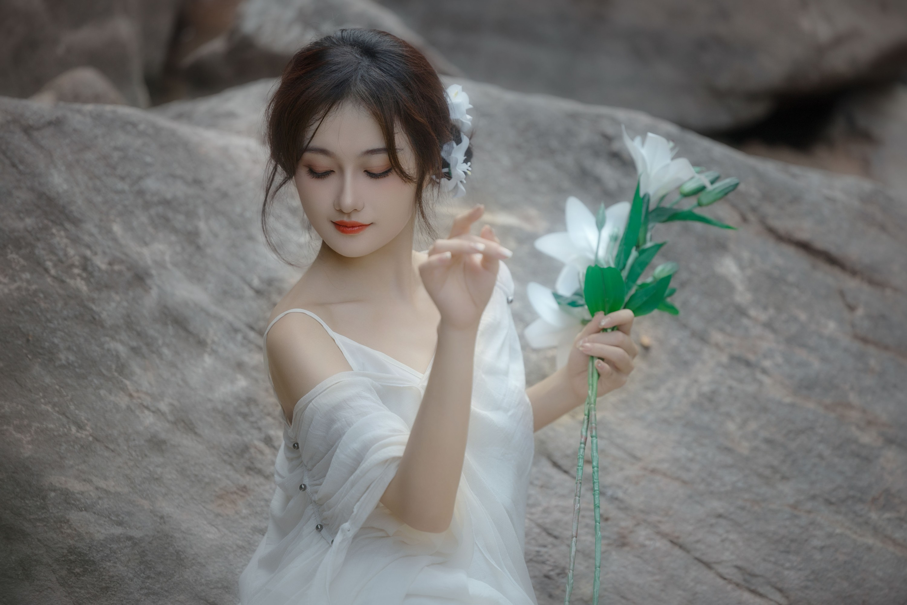 大歪歪哥 – 《溪边情思》[23P]