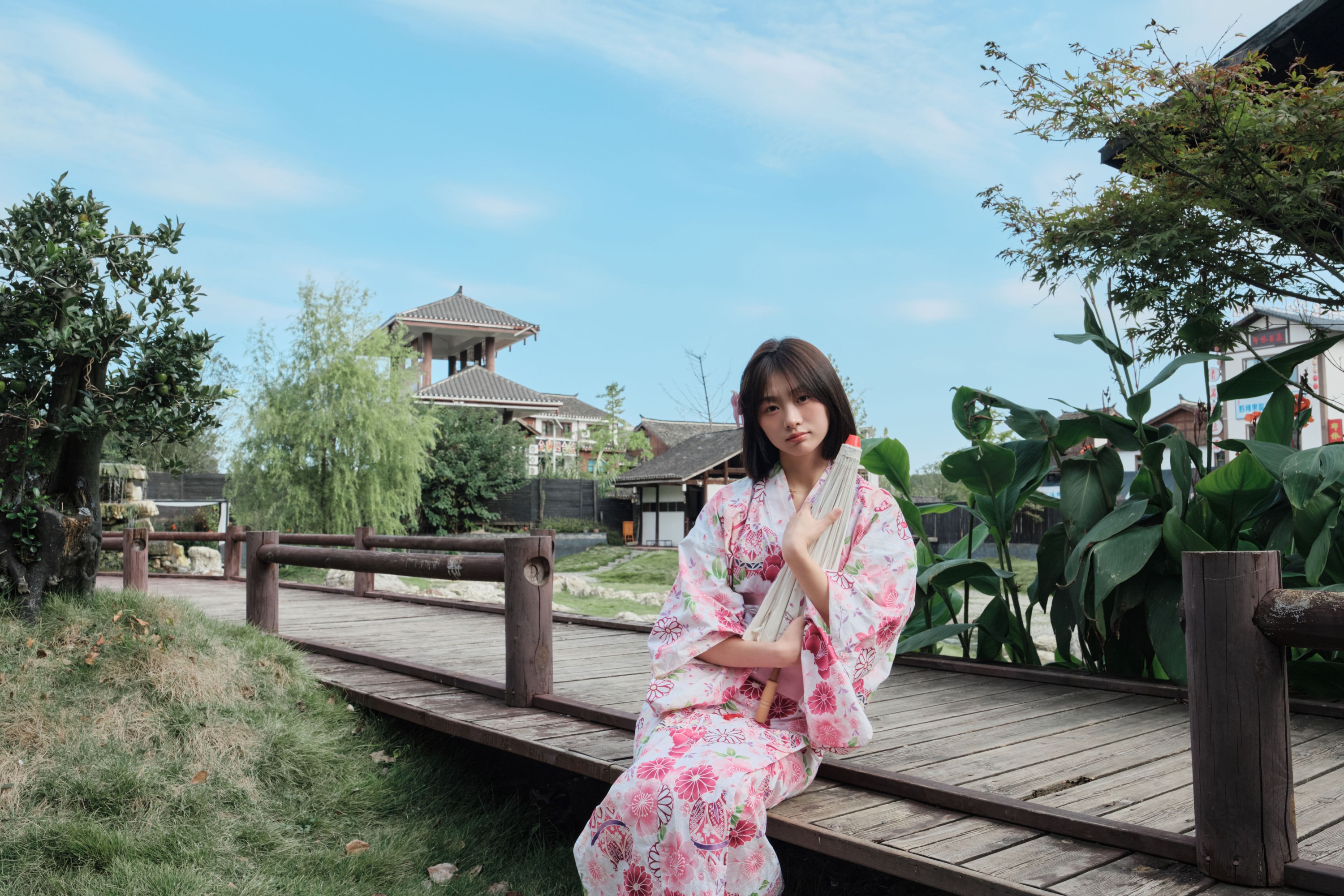 晓晓 – 《和服浴袍》[27P]