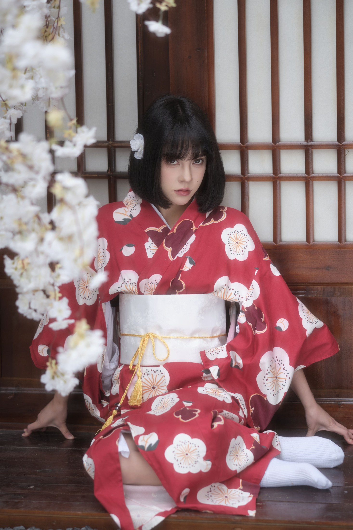 悲伤薯条555 – 《和服少女》[30P]