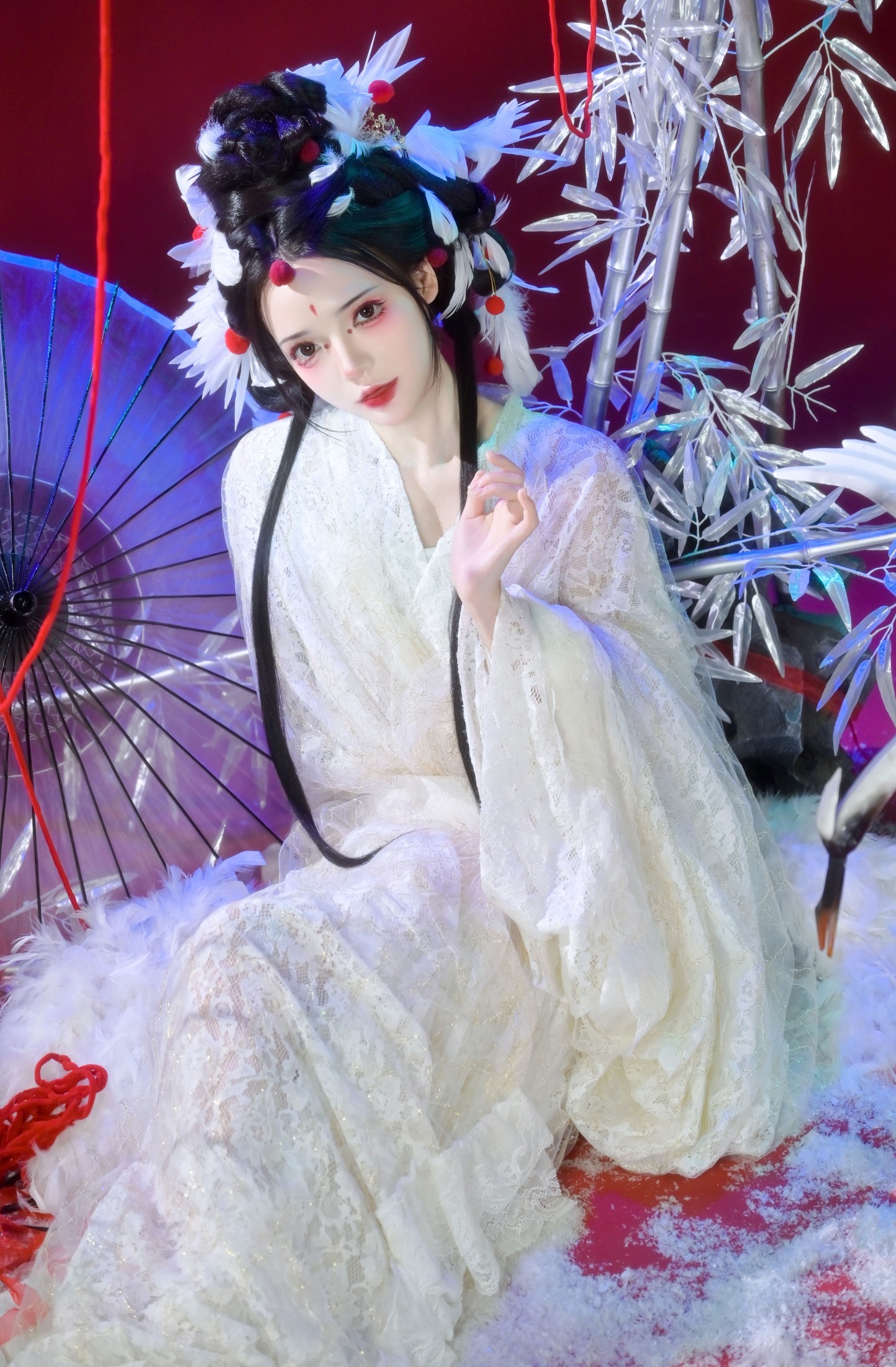 哩小莹 – 《仙鹤》[24P]