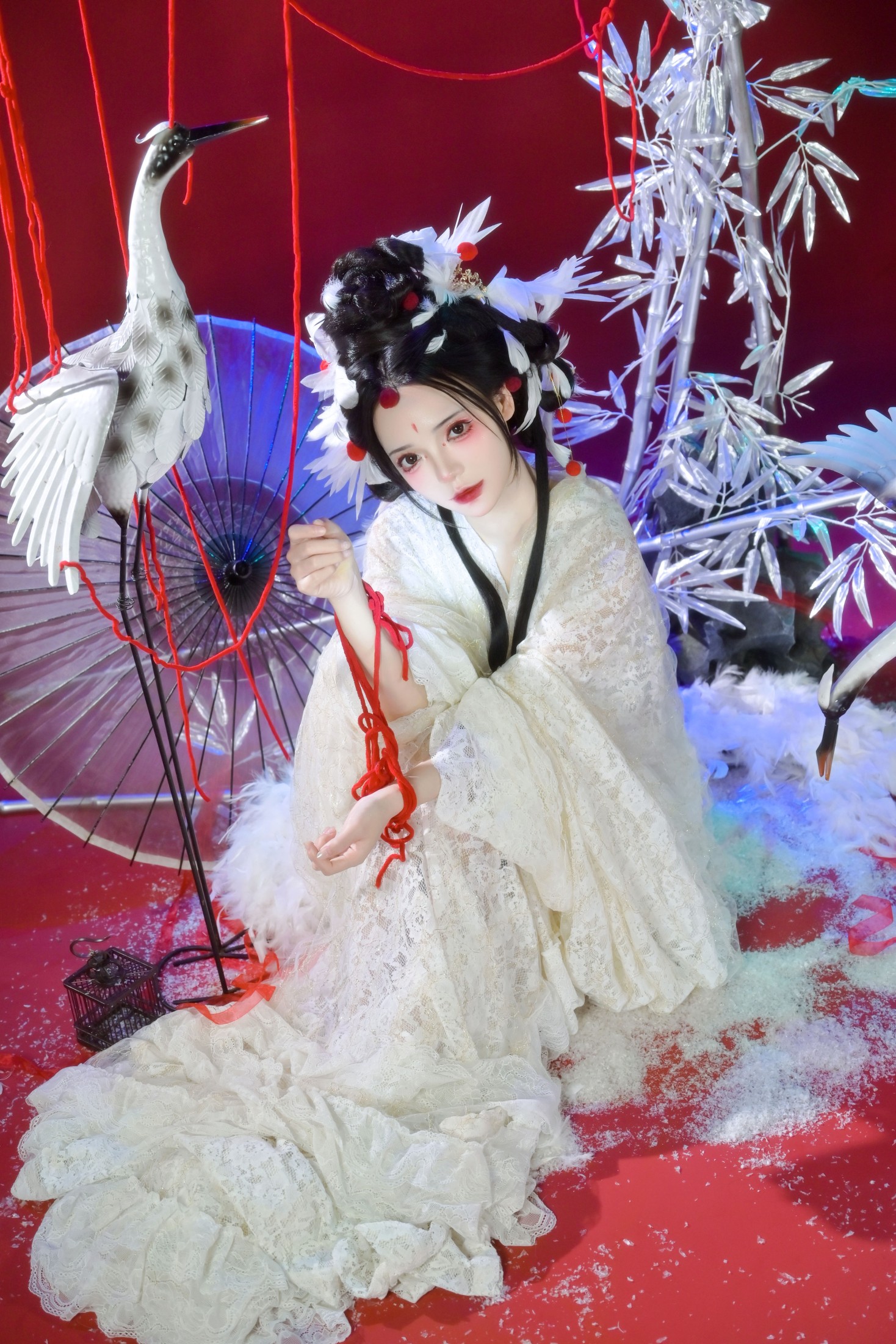 哩小莹 – 《仙鹤》[24P]