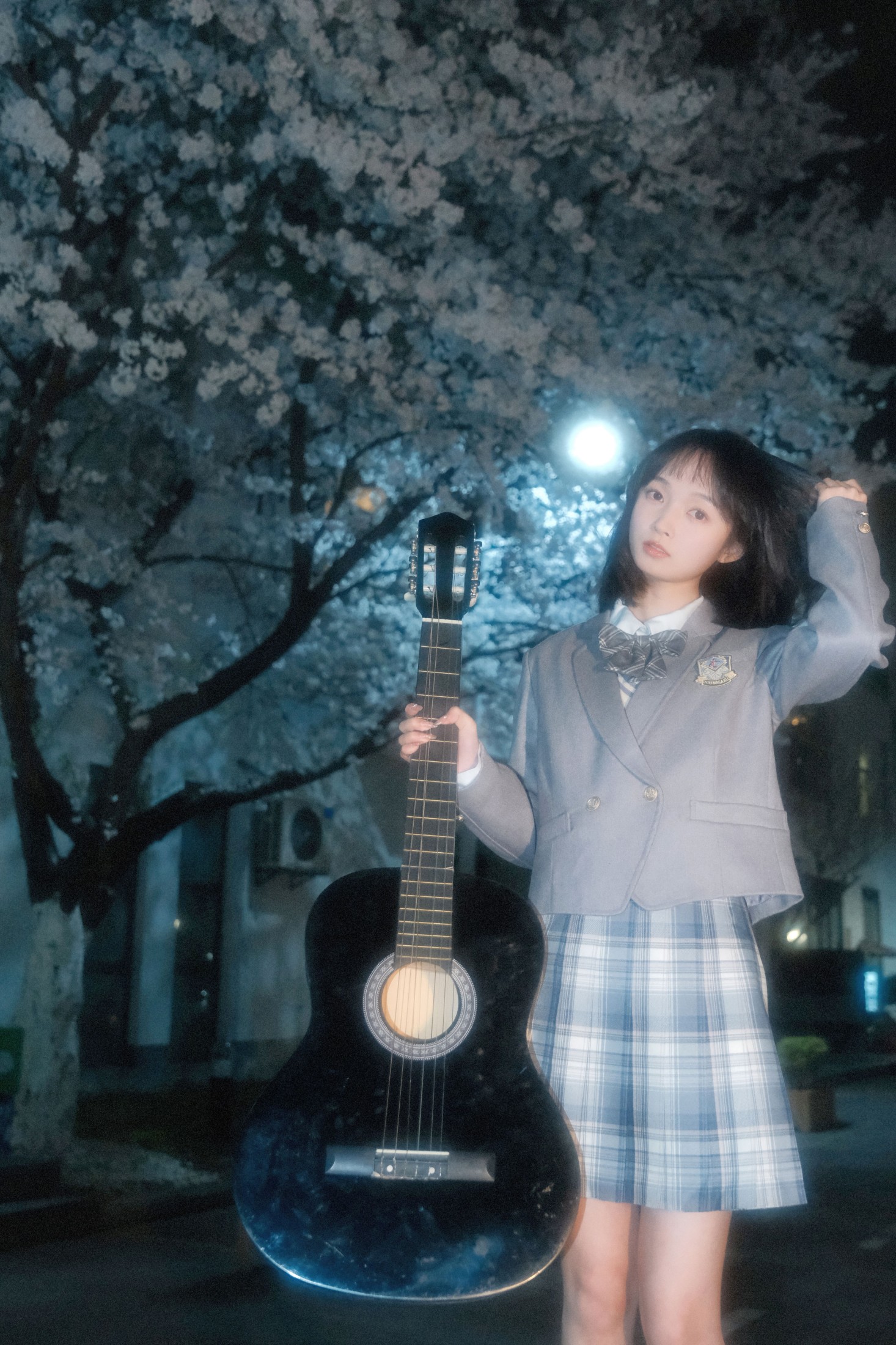 乌堆少女 – 《夜樱》[25P]