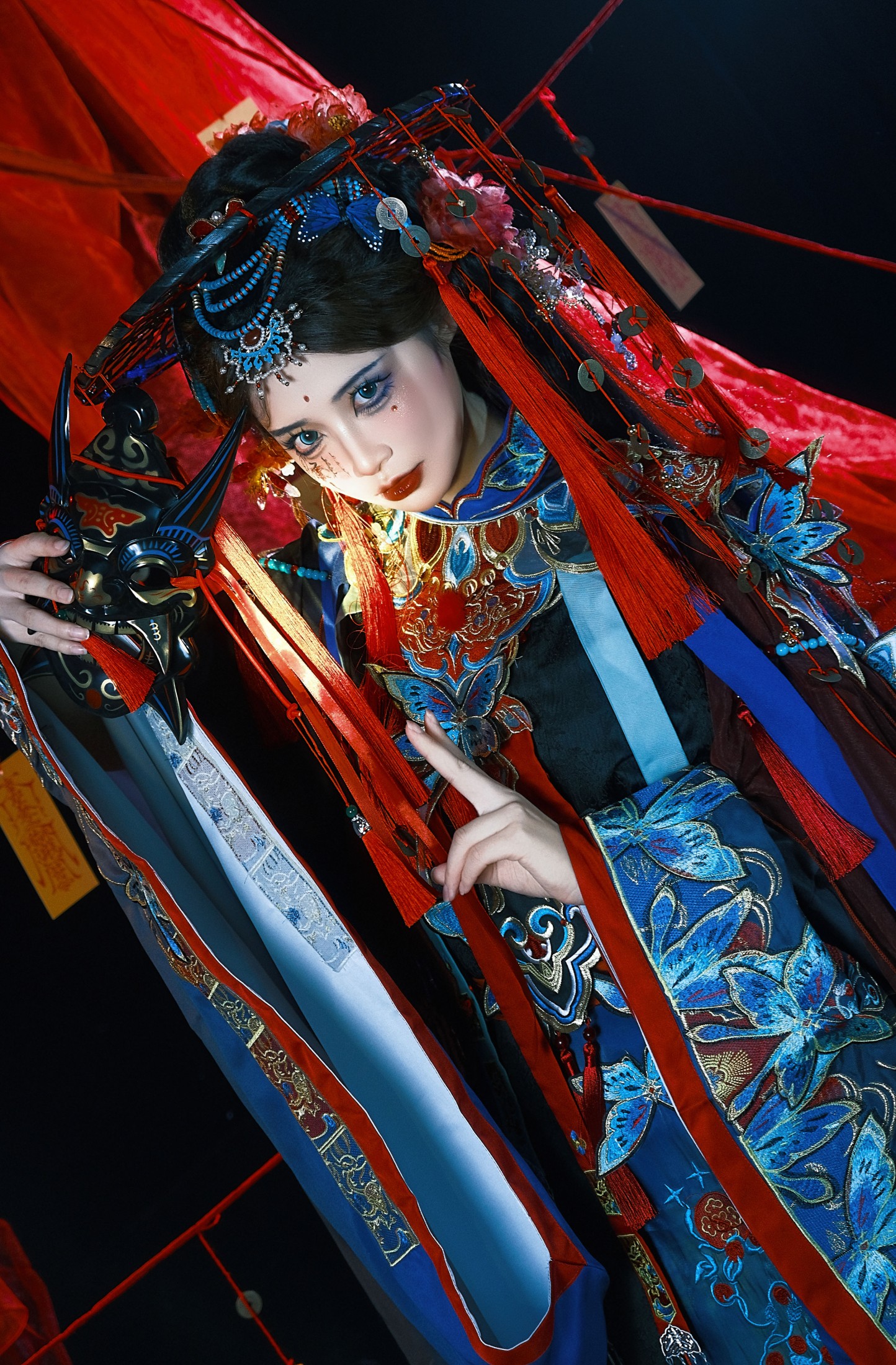 陈呀么陈开心 – 《傩戏》[22P]