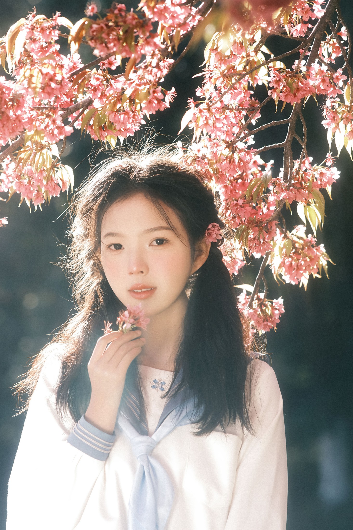 乐意李 – 《幸得樱花三月雨》[22P]