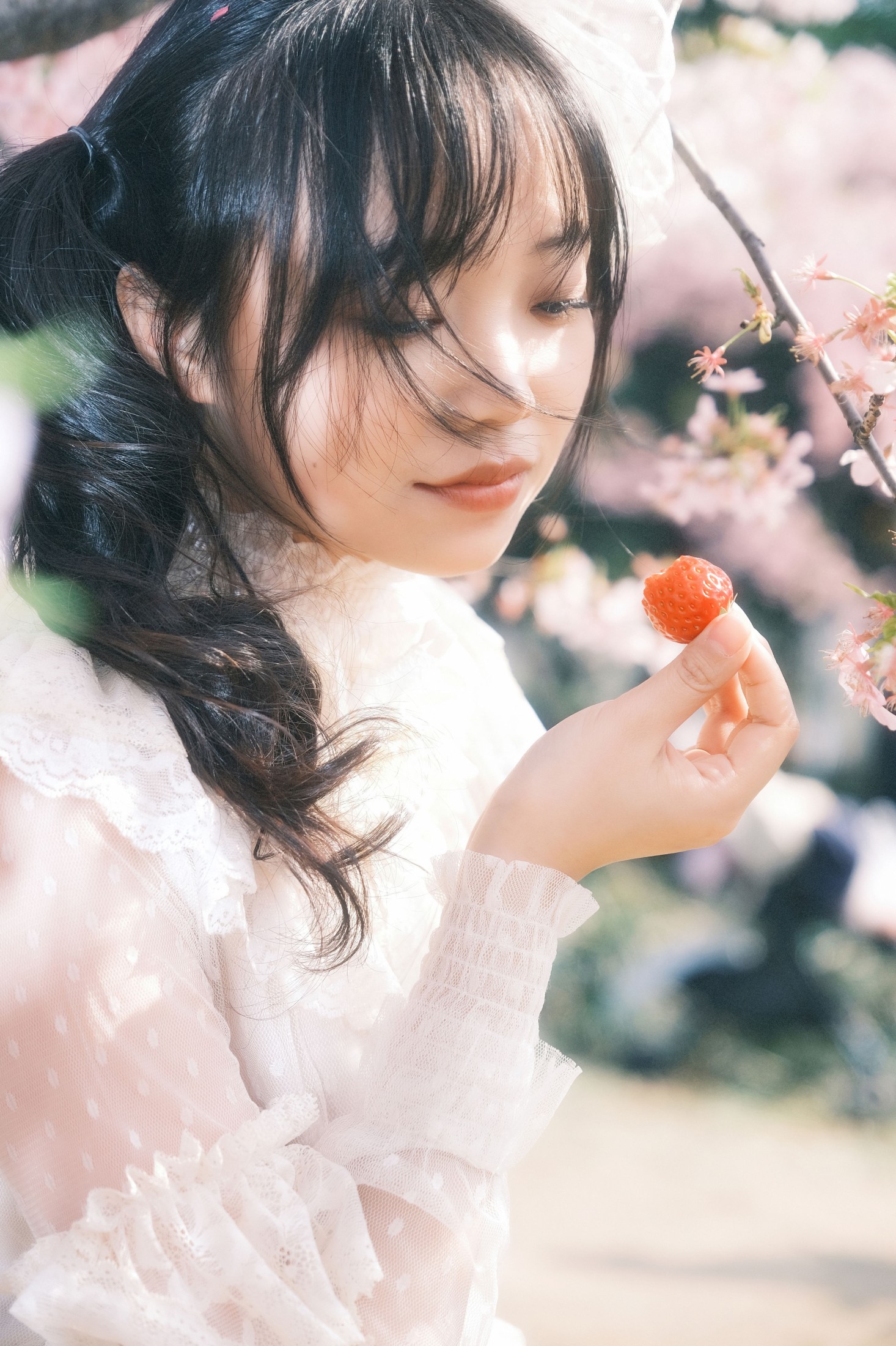 贝贝bu睡觉 – 《樱花少女》[24P]