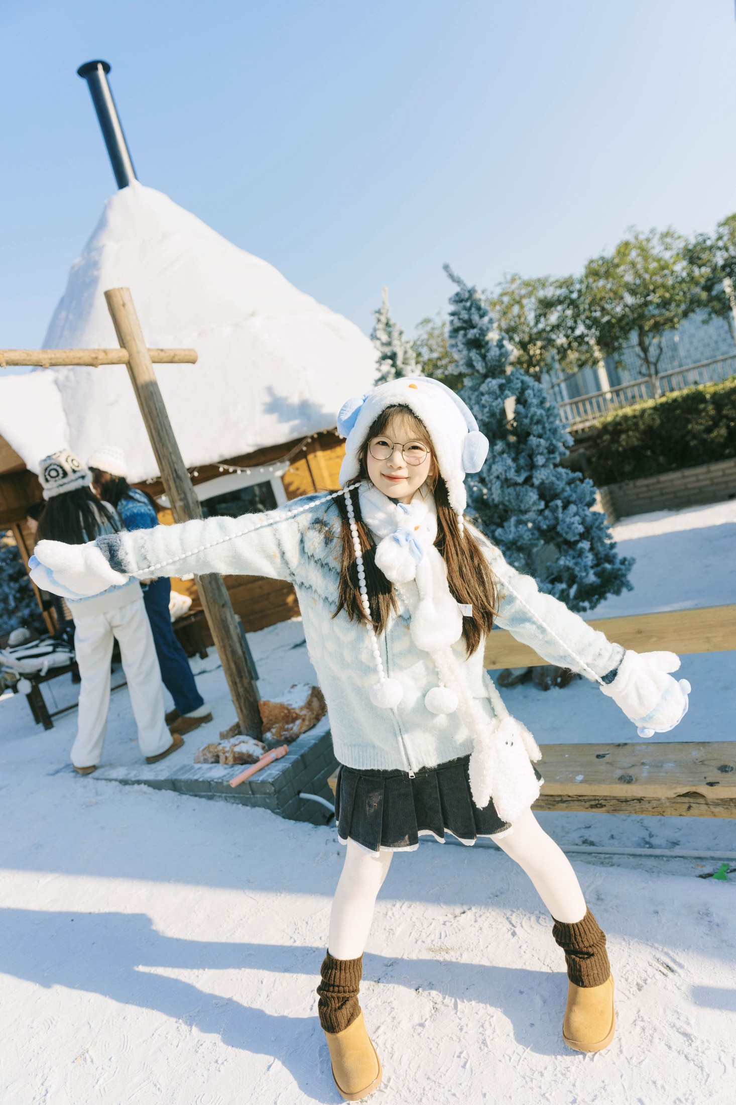 一颗小橙子哎 – 《雪景氛围感》[21P]