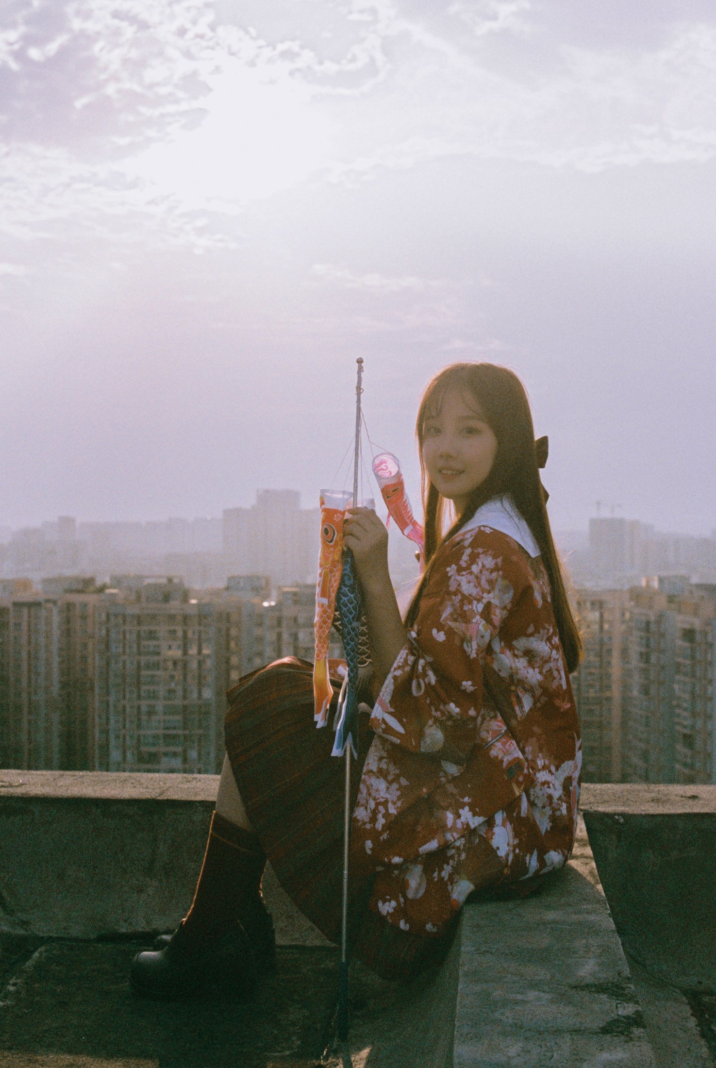 紫卿 – 《天台日系少女》[17P]