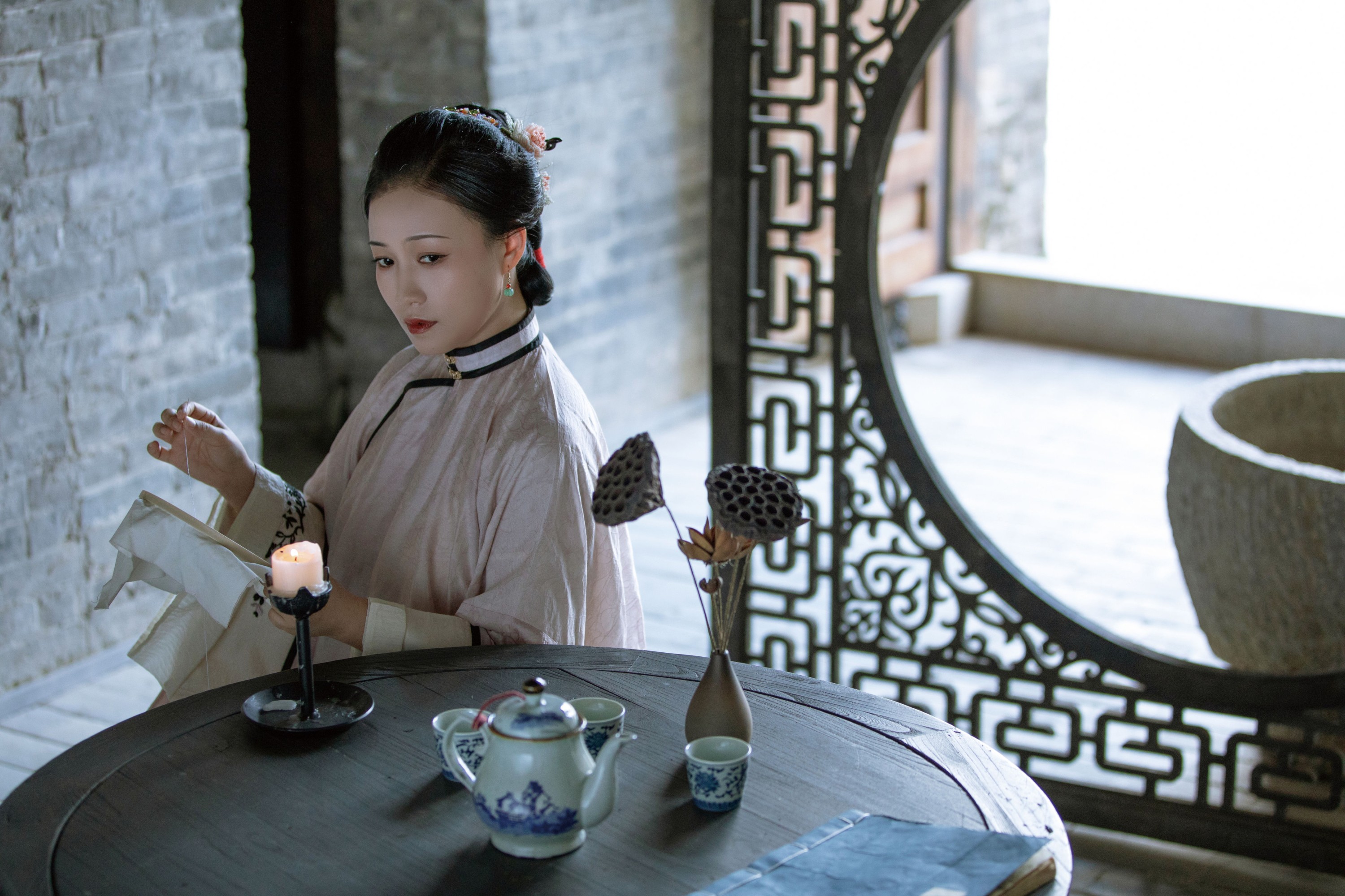 真真 – 《柳稍》[23P]