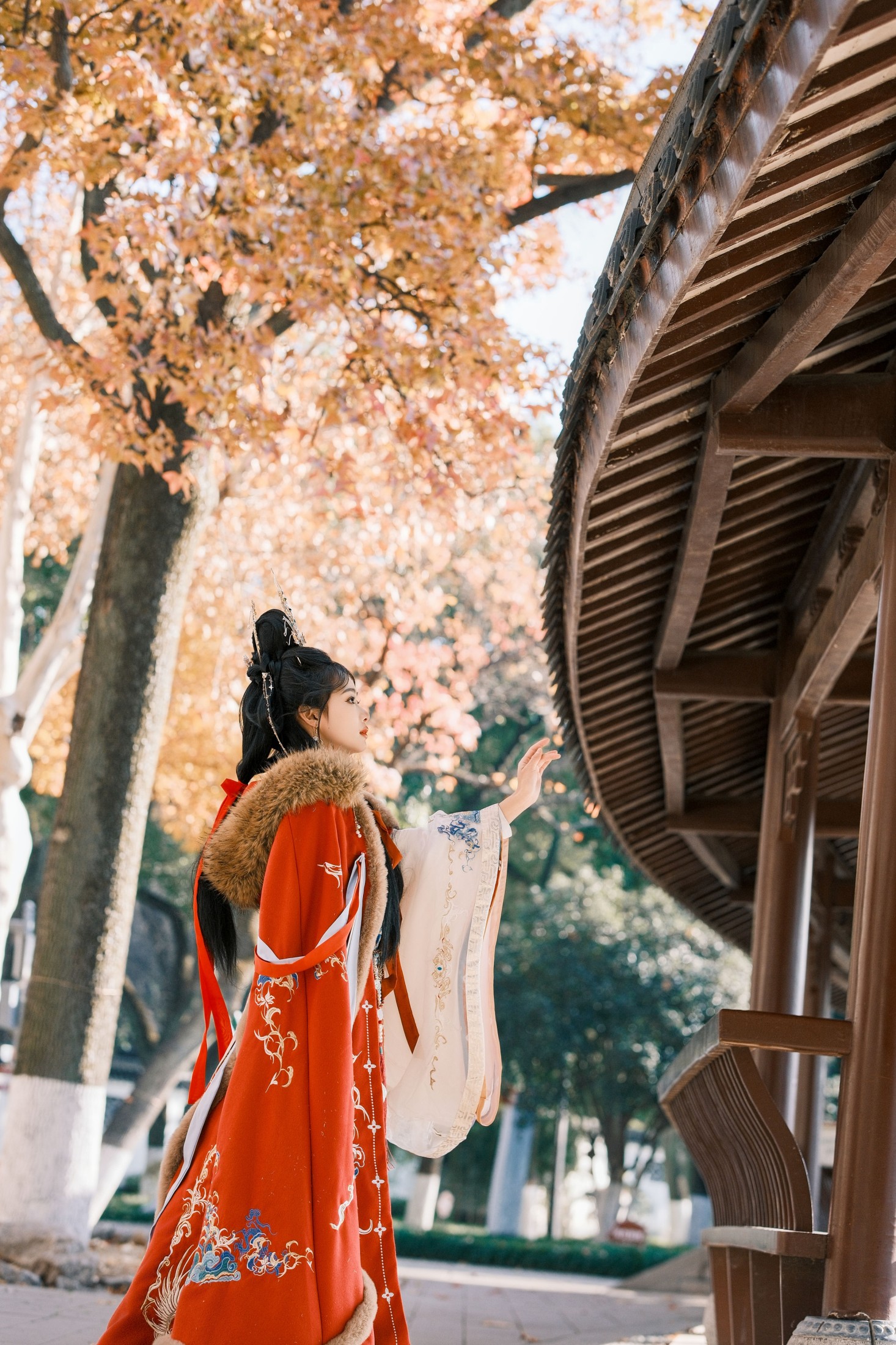 雯雯 – 《冬日暖阳》[23P]