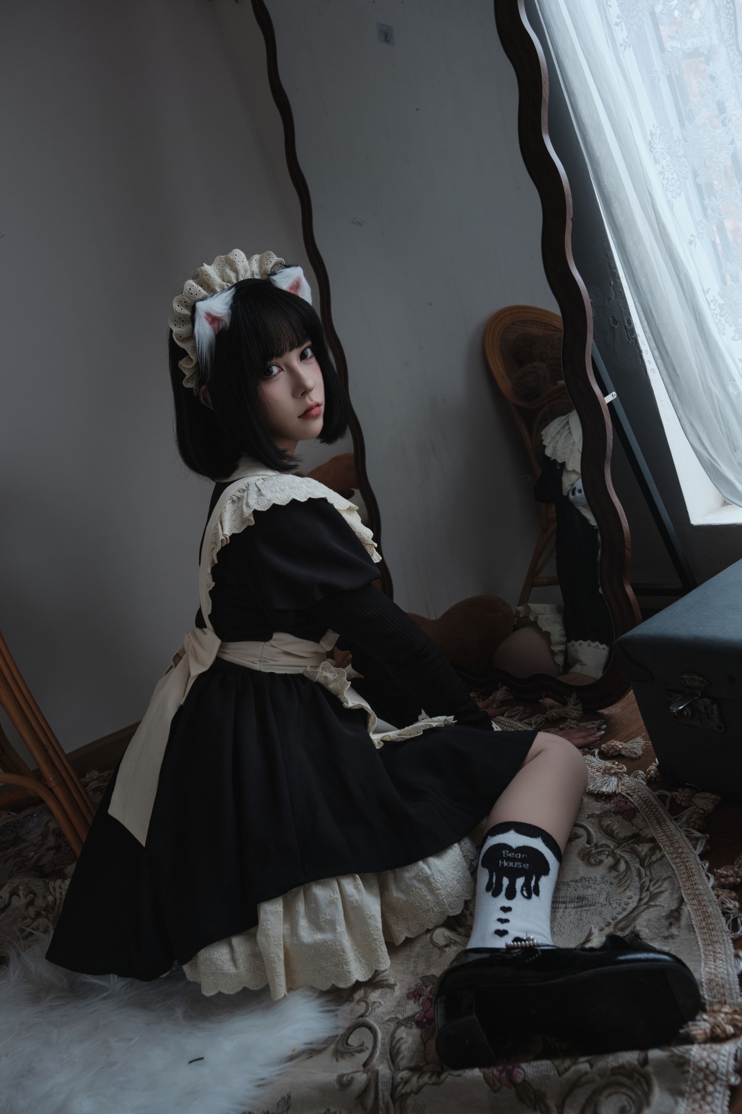 悲伤薯条555 – 《清冷女仆》[27P]