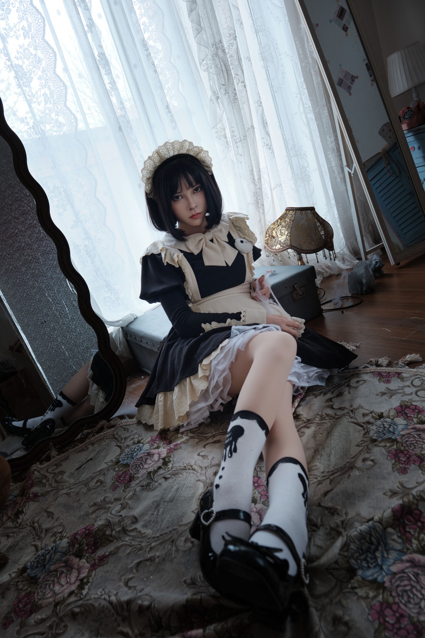 悲伤薯条555 – 《清冷女仆》[27P]