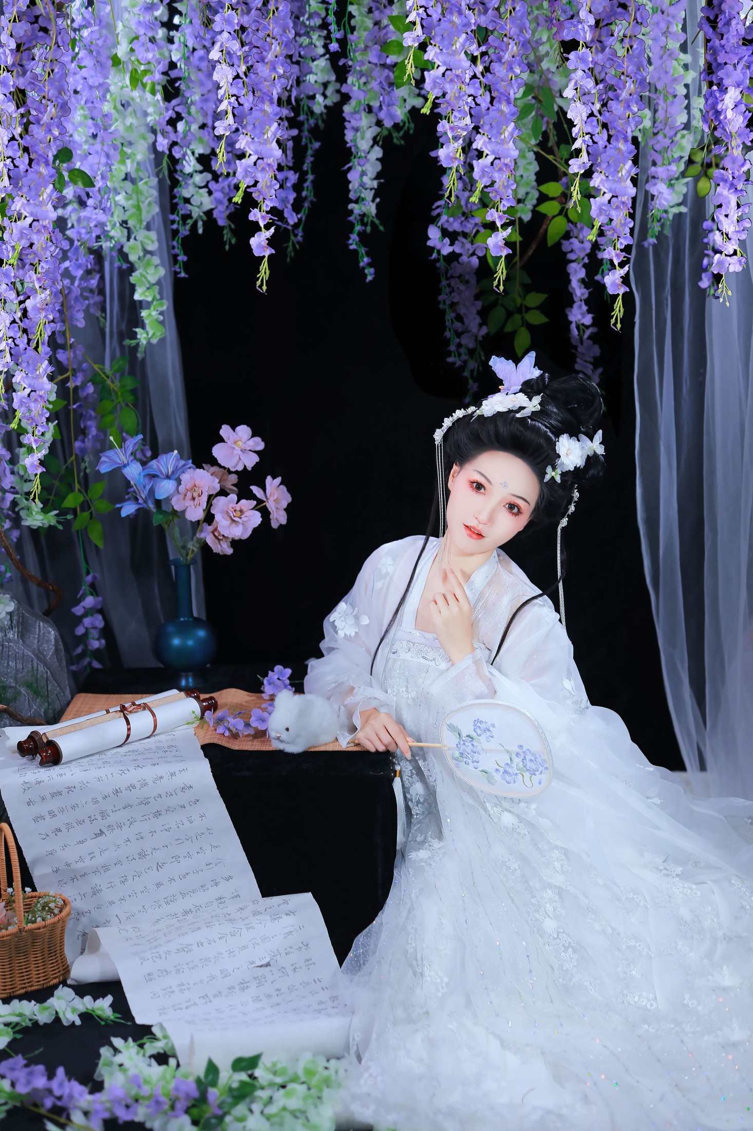 焚香小也 – 《紫藤》[22P]