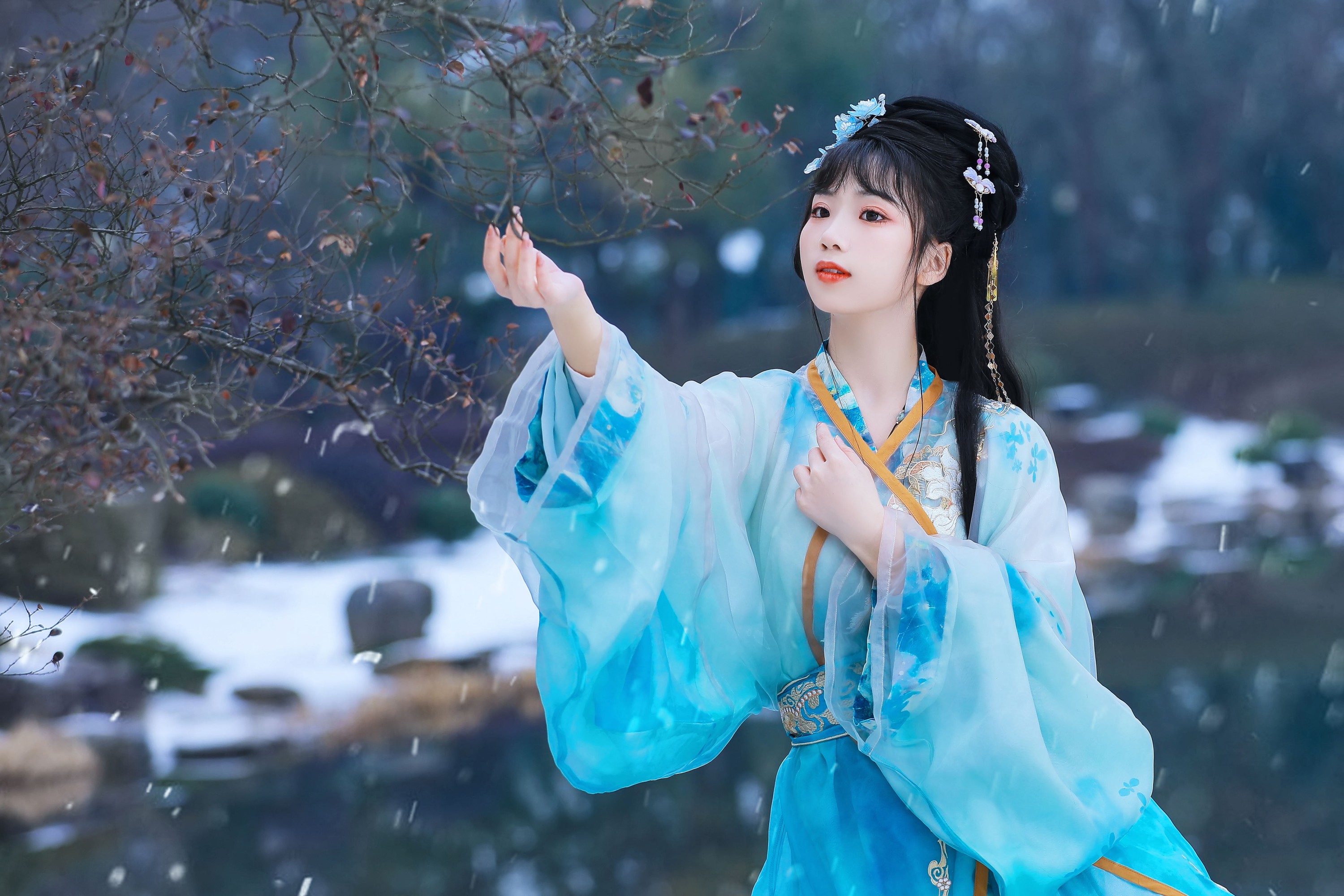 周周Ay – 《寒江雪》[22P]