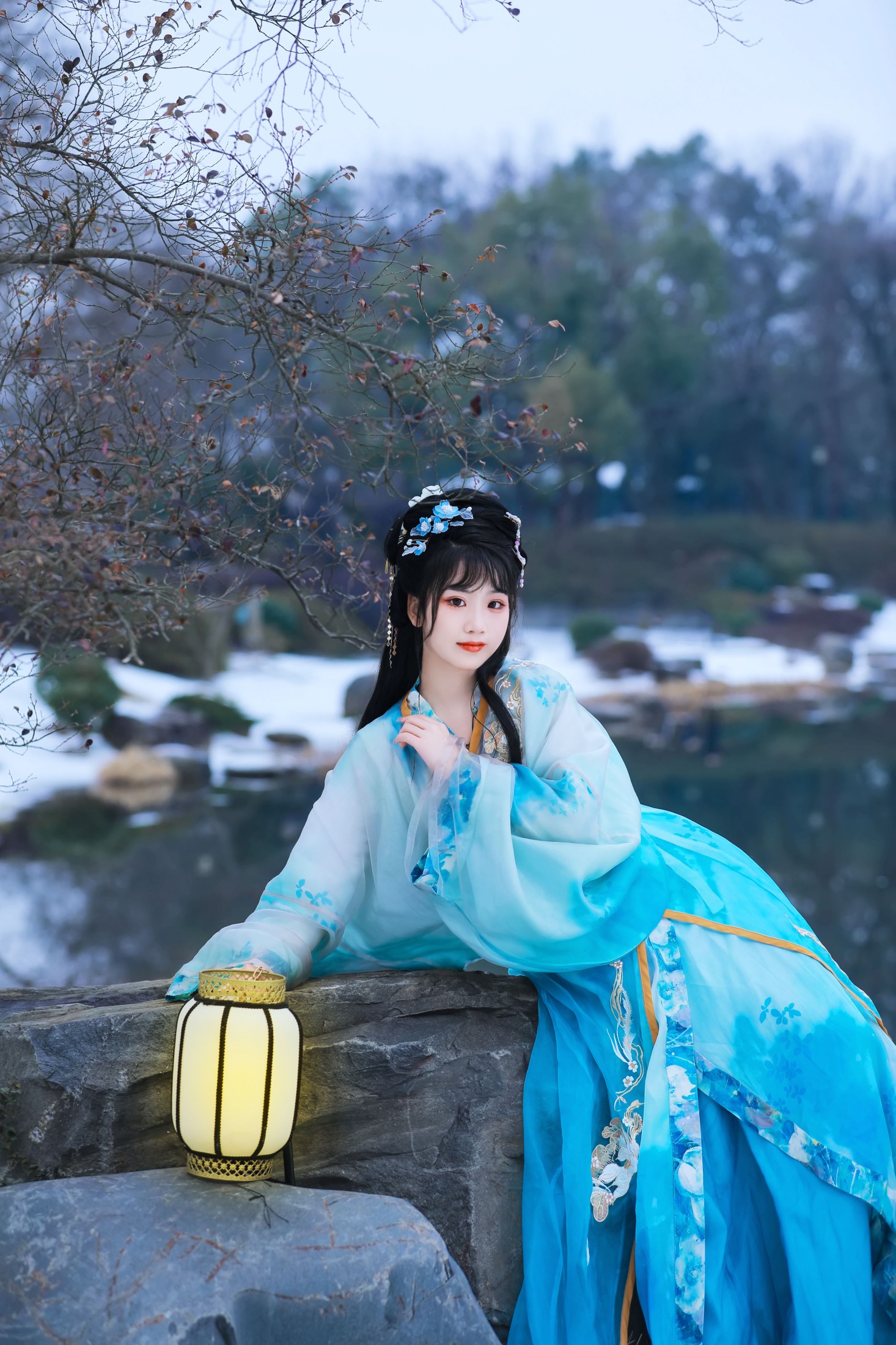 周周Ay – 《寒江雪》[22P]