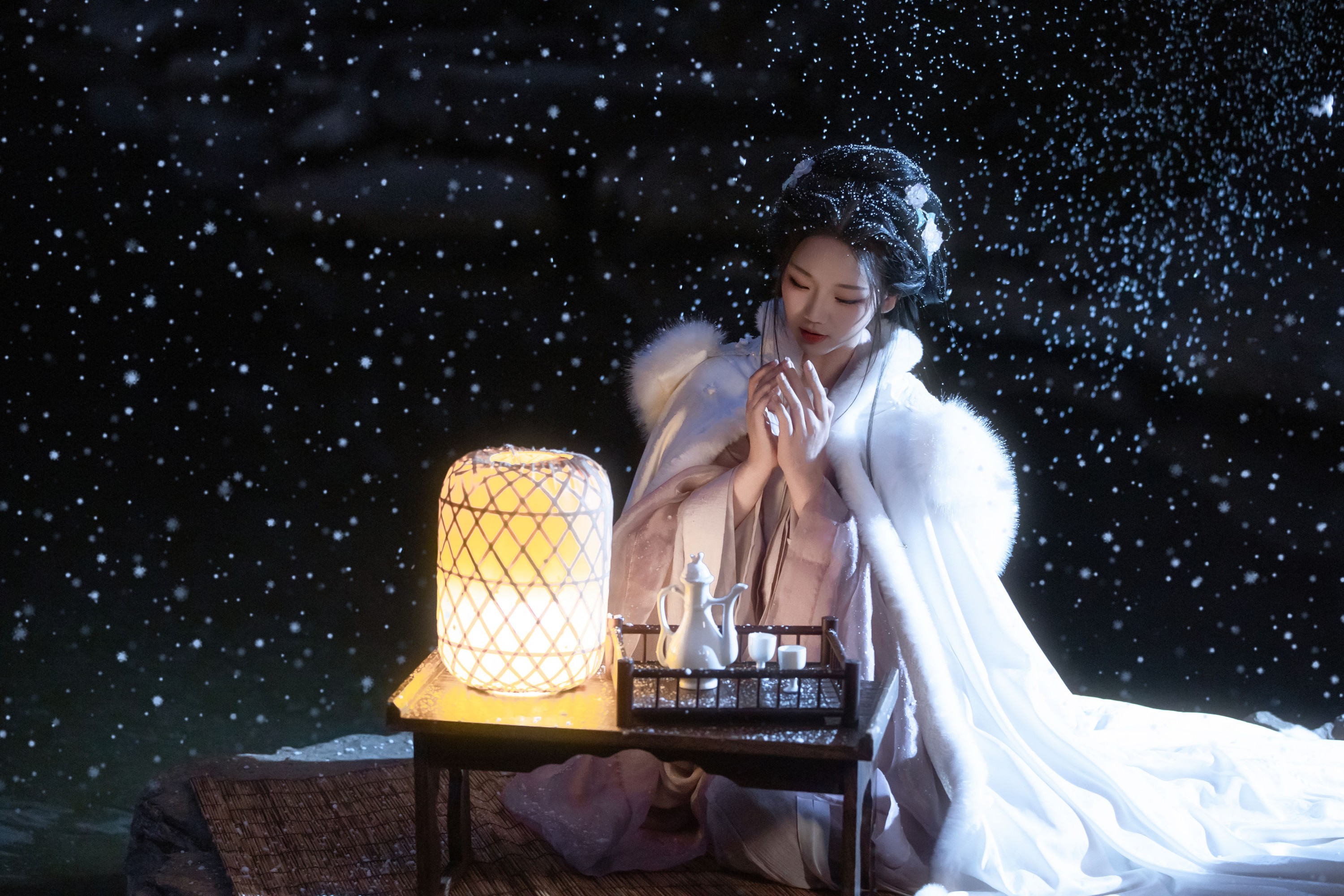 晚江亭 – 《风雪夜归人》[25P]