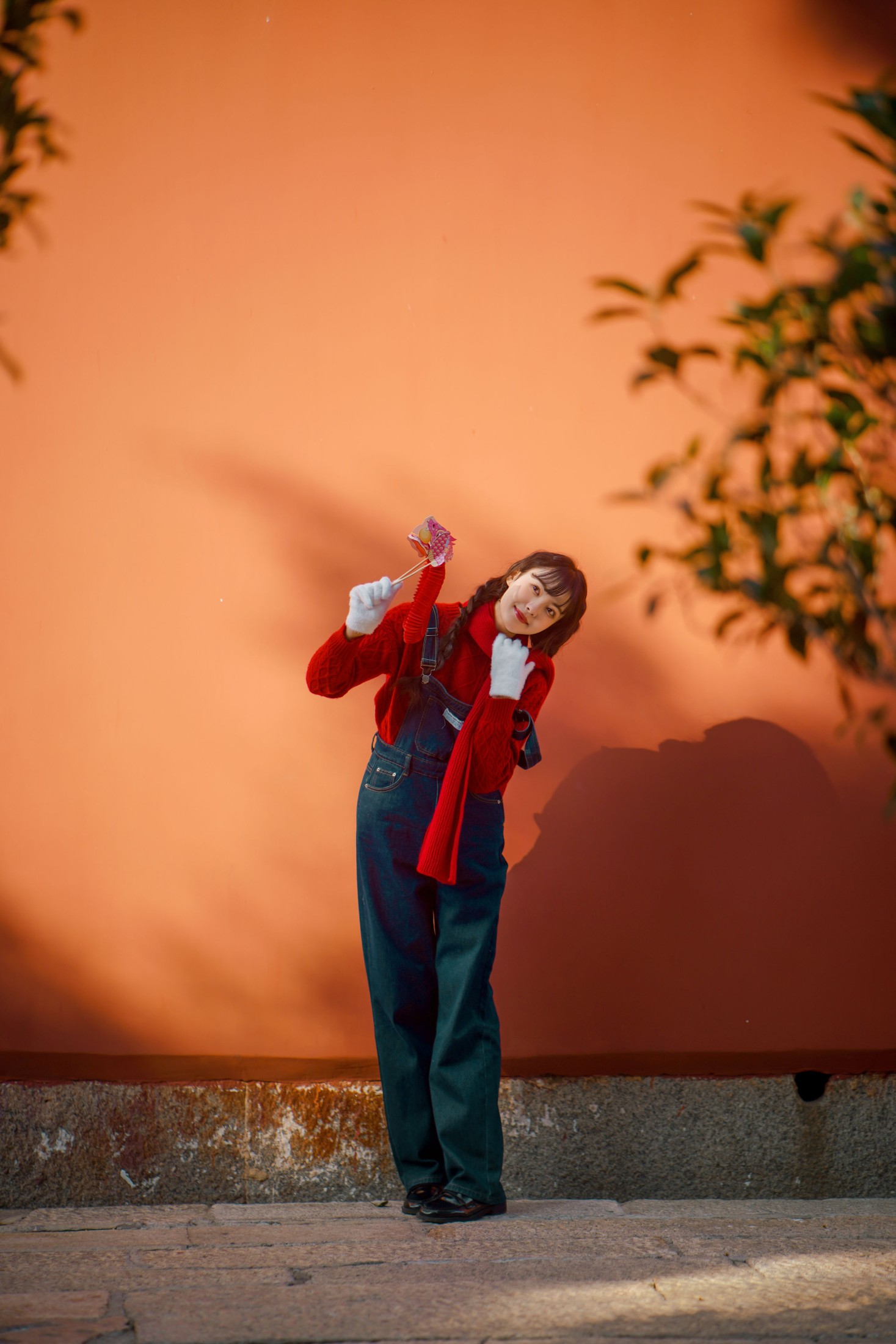 黛汐 – 《岁华新启，墨韵红墙间的少女绮梦》[50P]