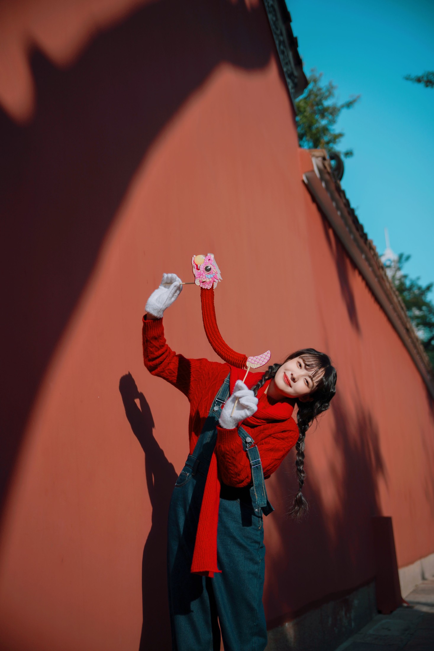 黛汐 – 《岁华新启，墨韵红墙间的少女绮梦》[50P]