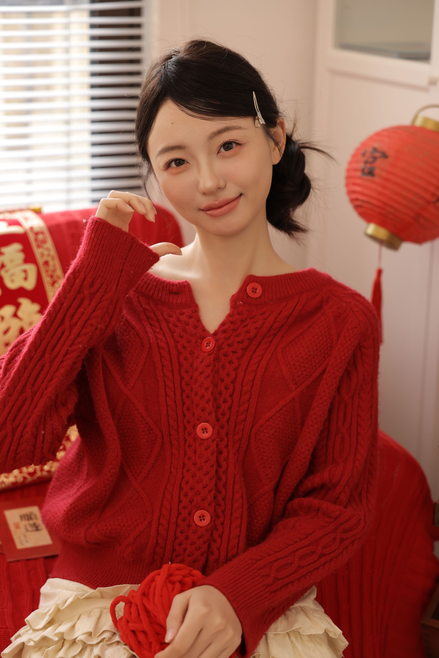 小羊爱干饭 – 《新年快乐》[23P]