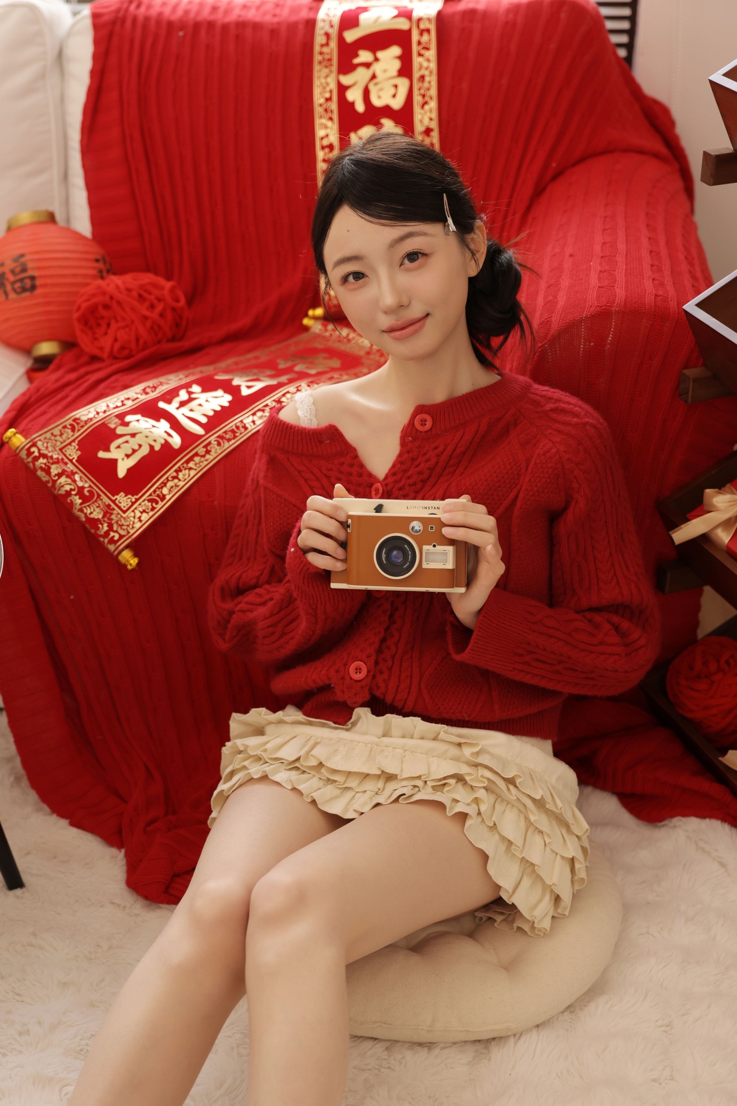 小羊爱干饭 – 《新年快乐》[23P]