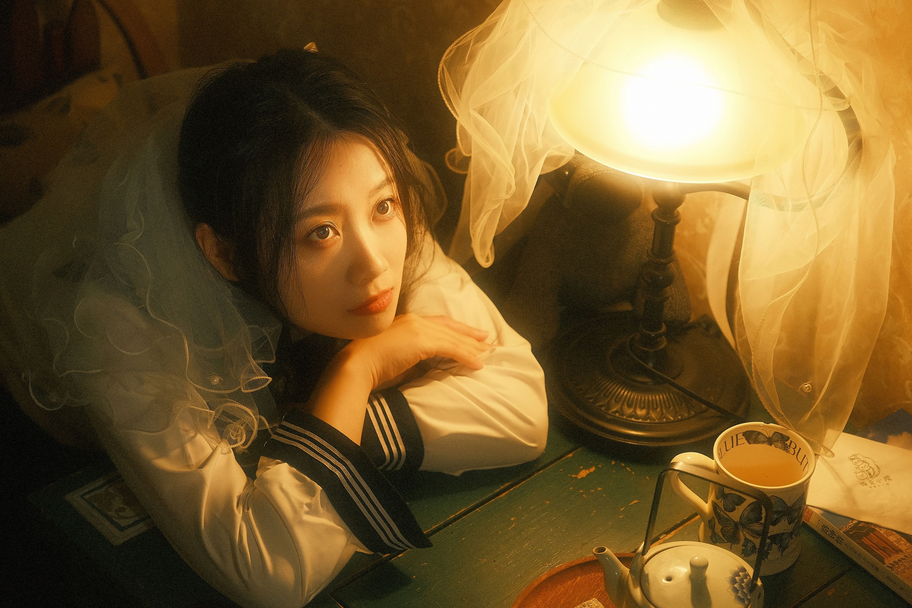 姜姜 – 《听雨的声音》[22P]