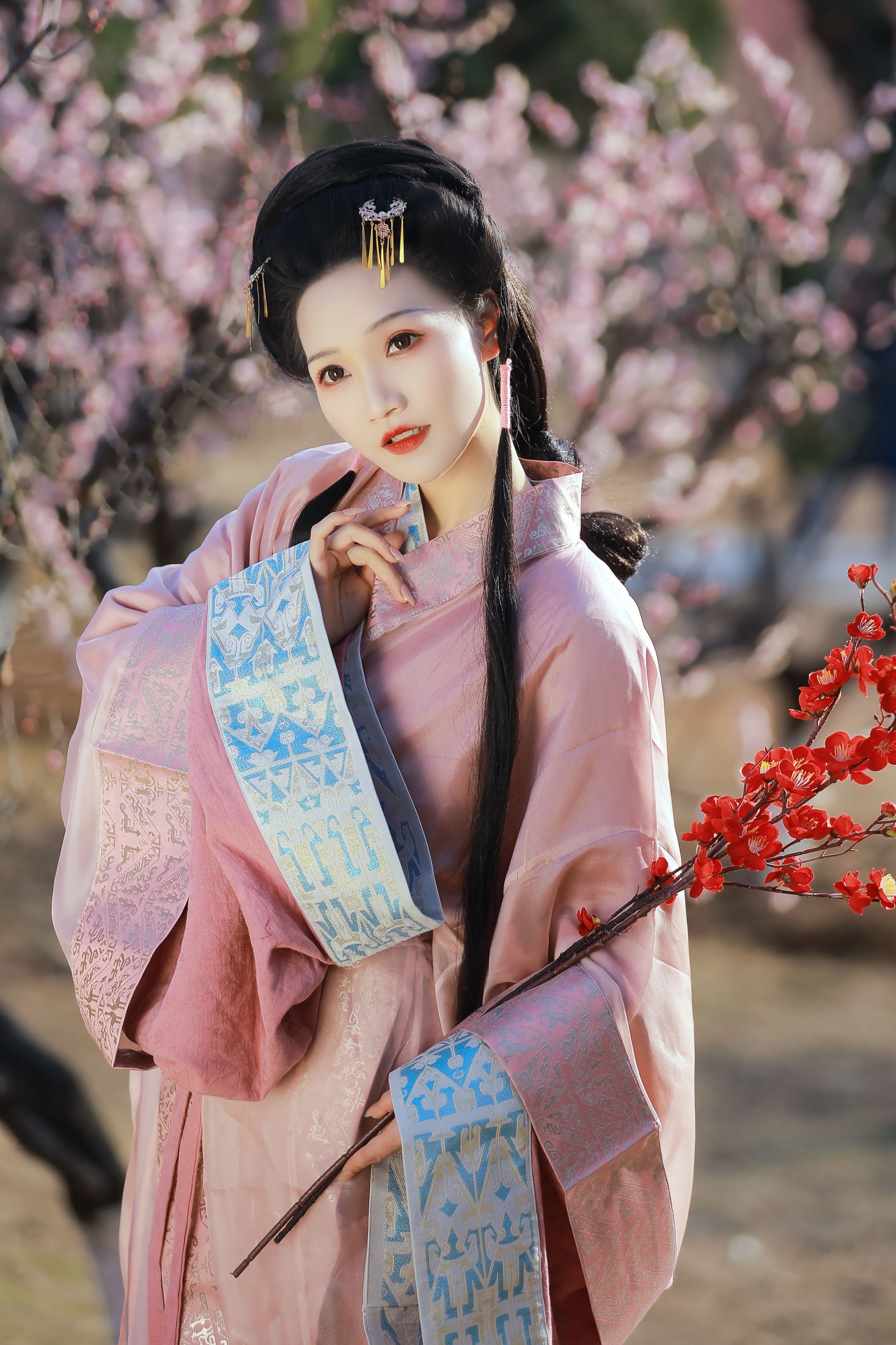 焚香小也 – 《染梅香》[22P]