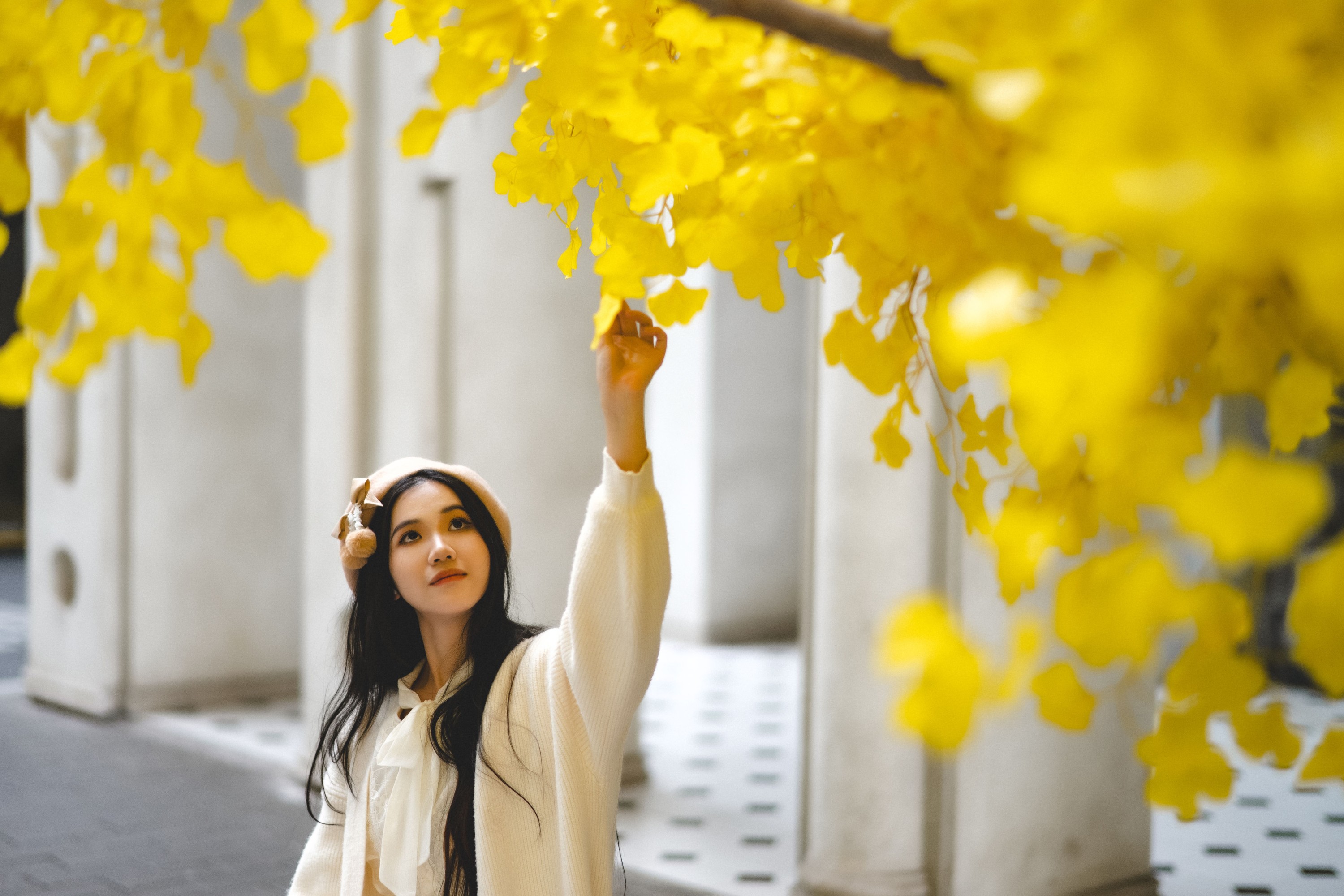 羽希 – 《银杏树下》[31P] 插图4