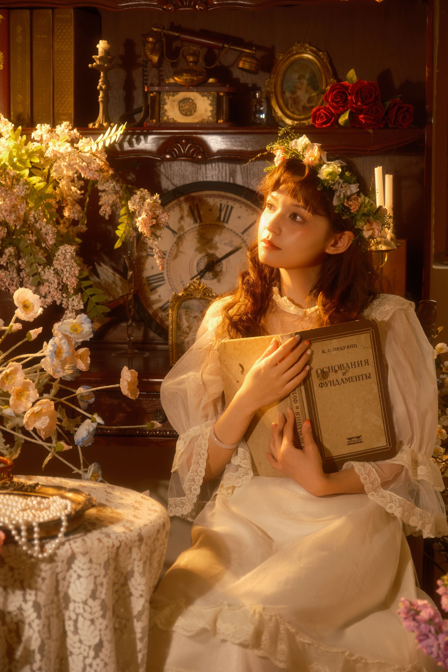 球球 – 《油画少女》[22P]