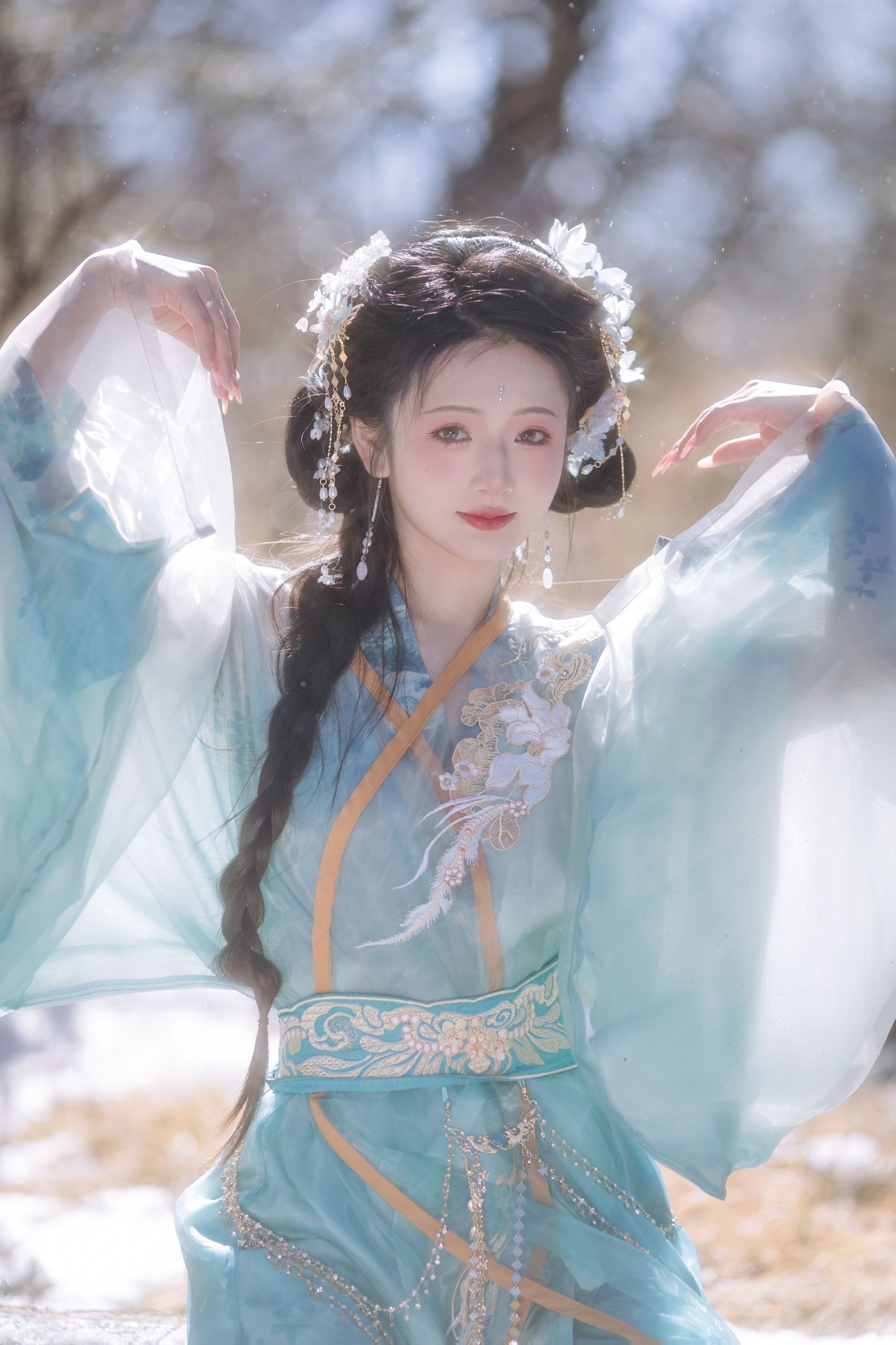 赤嫣在这里 – 《她从天山来》[21P]